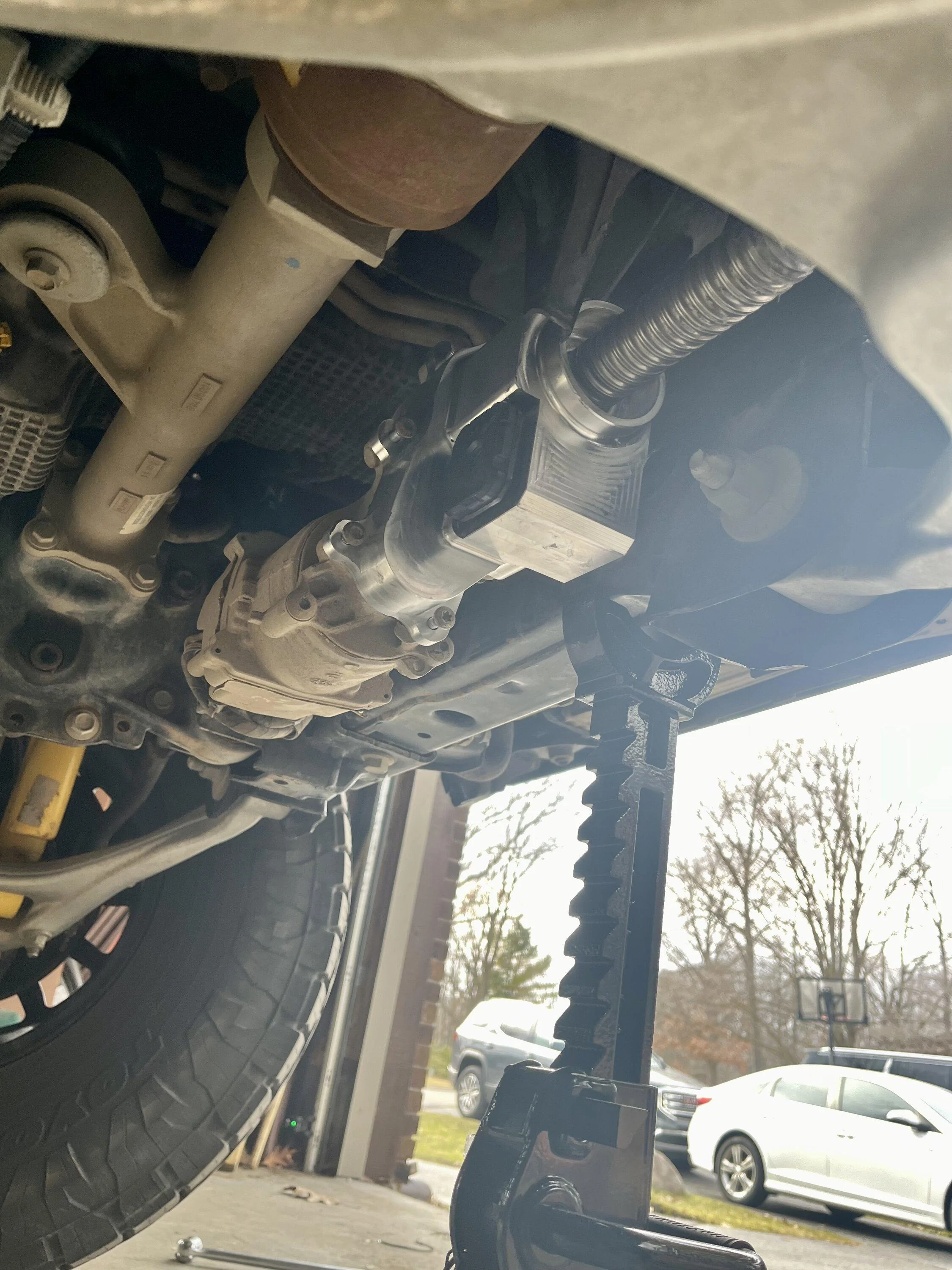 Ford Bronco 74weld stage 1 steering upgrade DIY install IMG_1137
