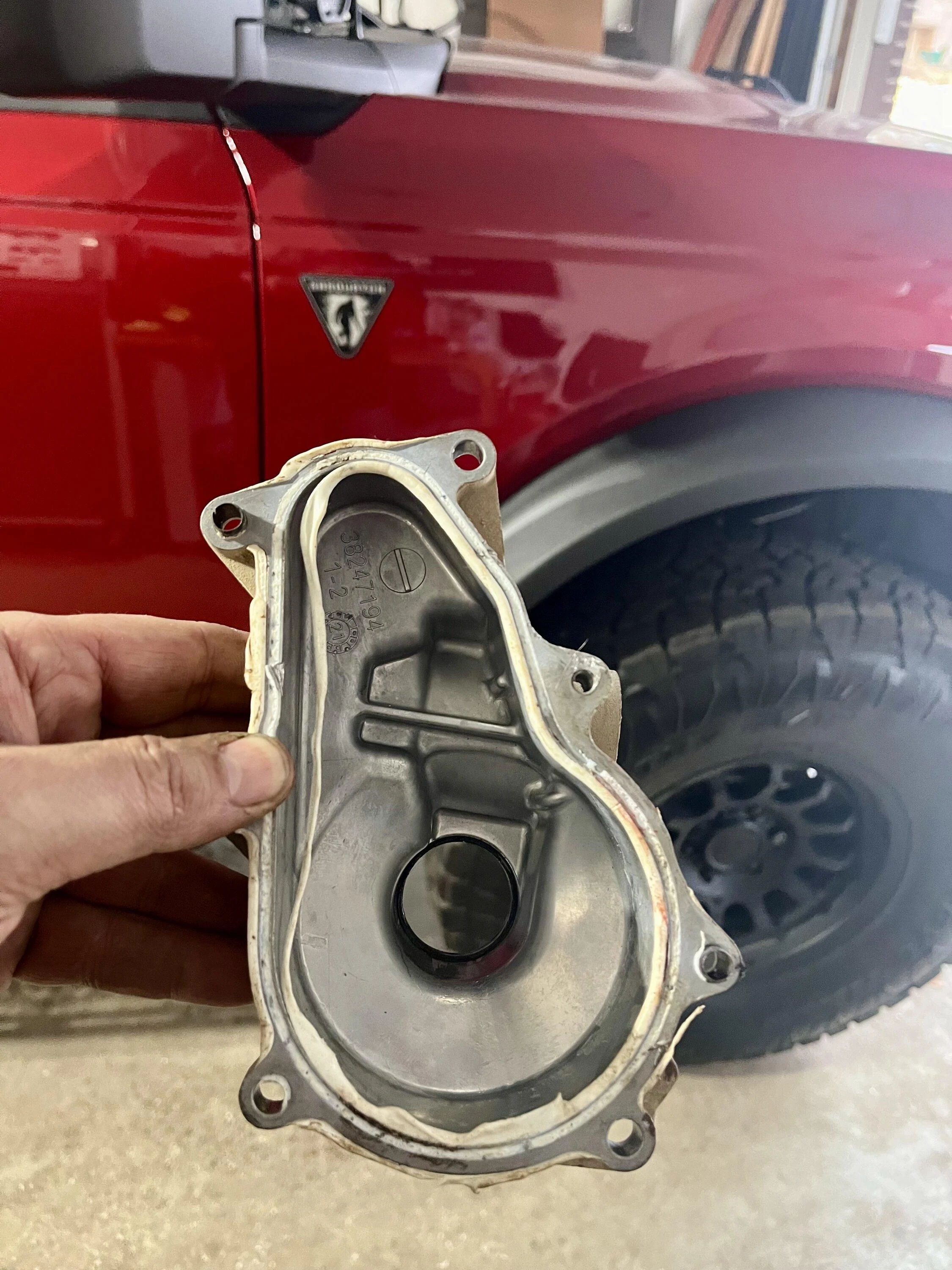 Ford Bronco 74weld stage 1 steering upgrade DIY install IMG_1143