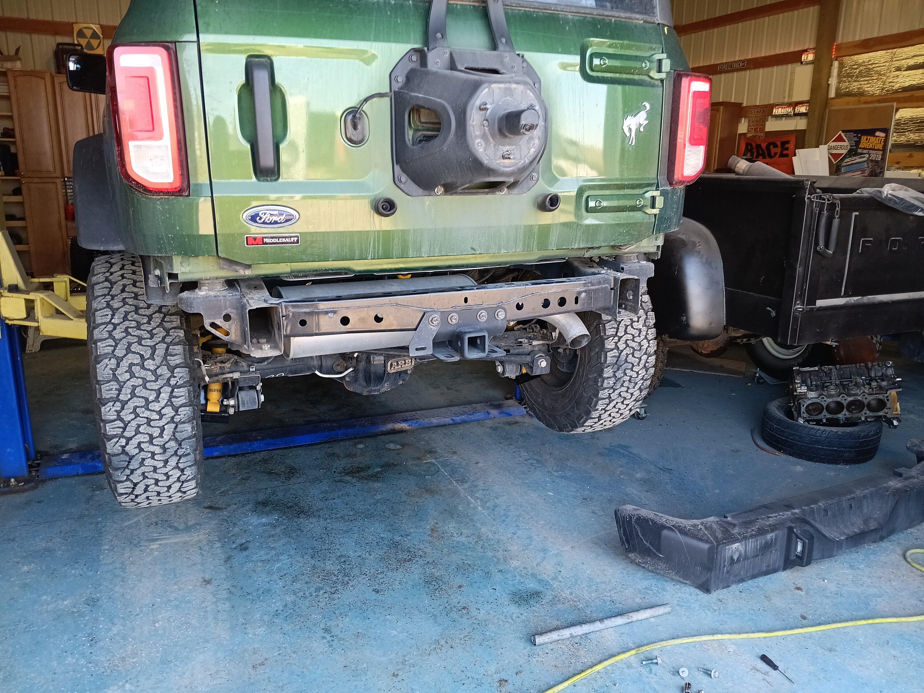 Ford Bronco What did you do TO / WITH your Bronco today? 👨🏻‍🔧🧰🚿🛠 20240224_113811