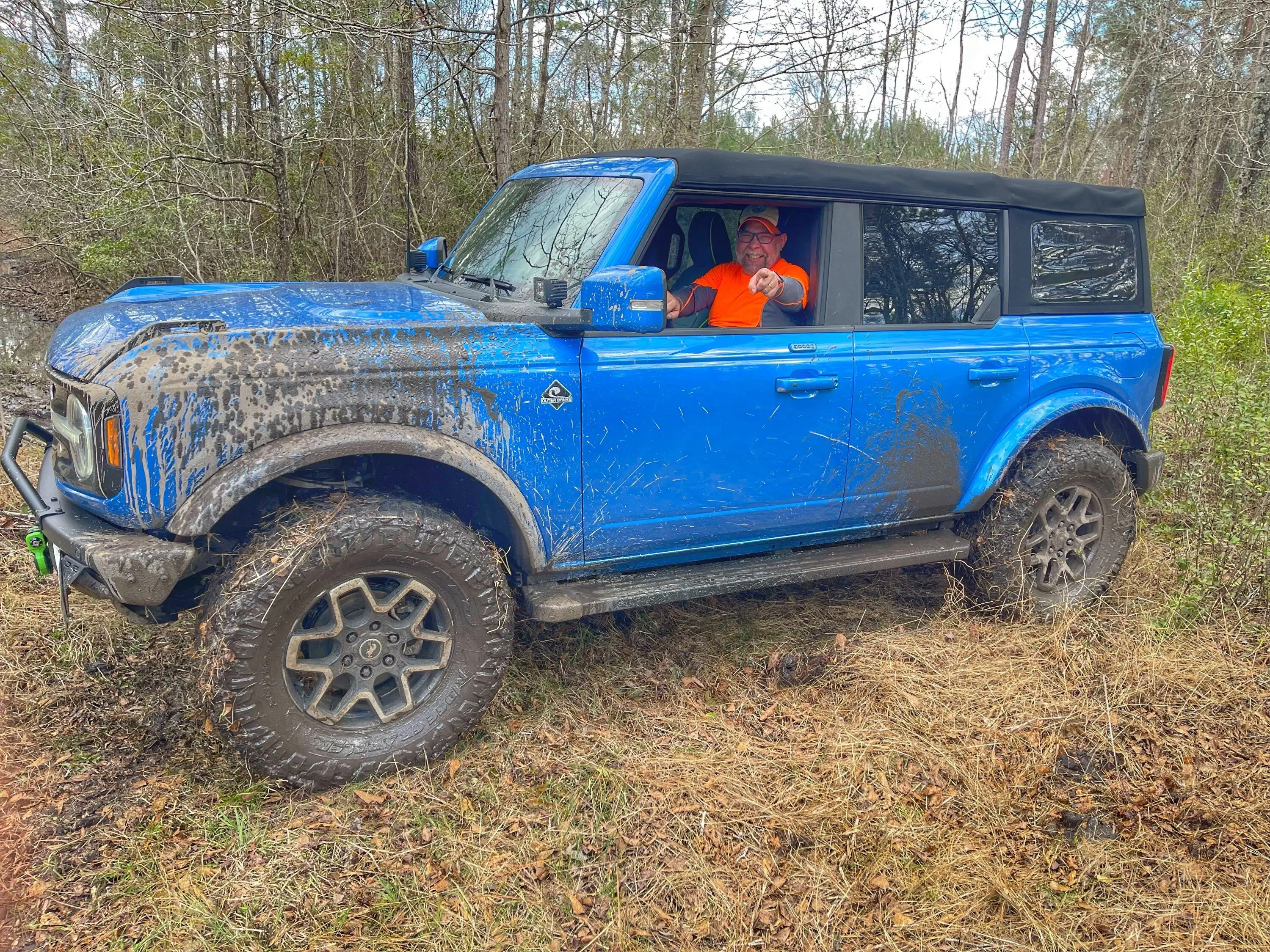 Ford Bronco Quail hunting in GA IMG_5358