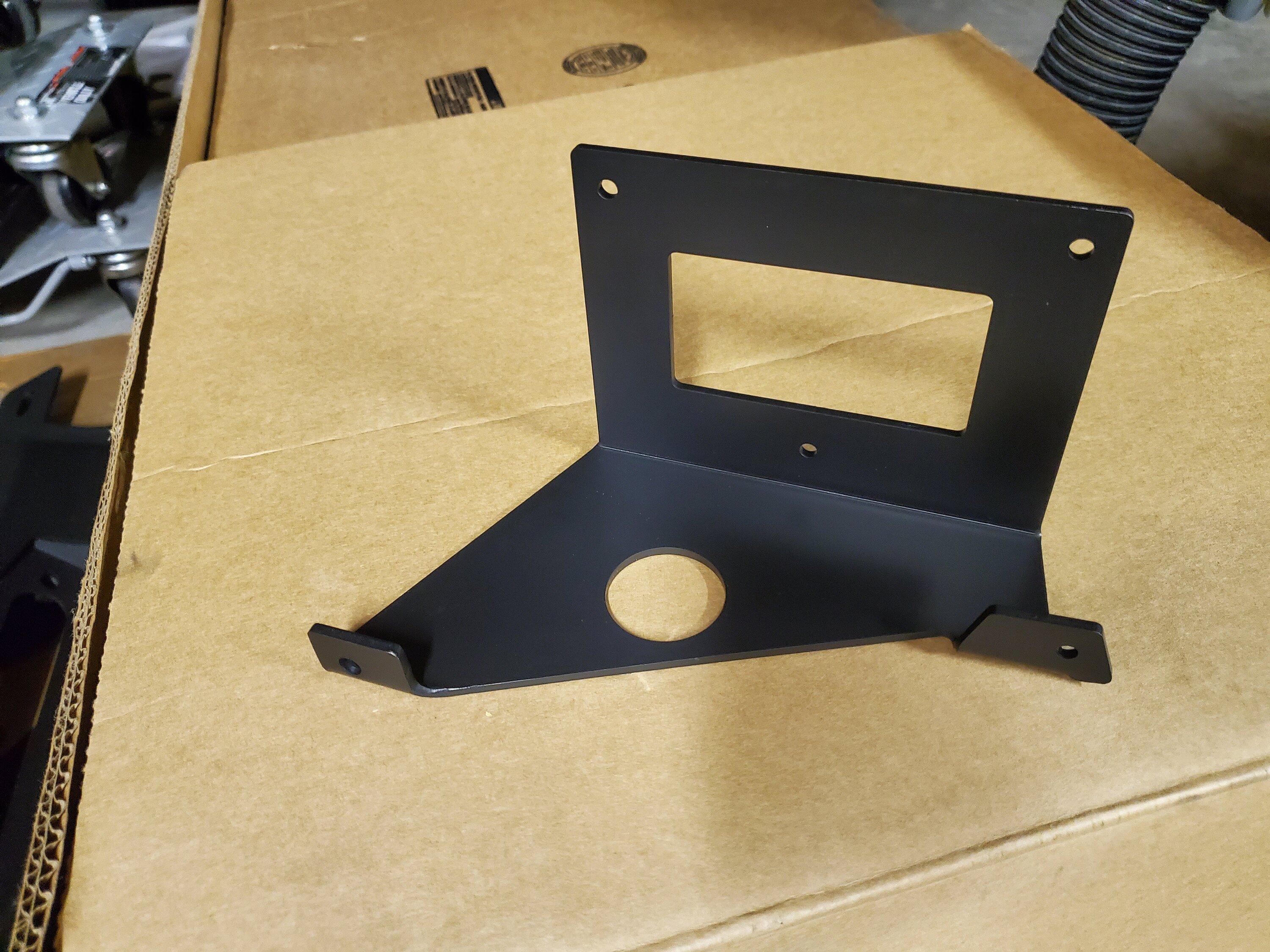Ford Bronco RC hidden winch mount install, 2.7 w/ "capable" bumper & Warn VR Evo 20240210_164814