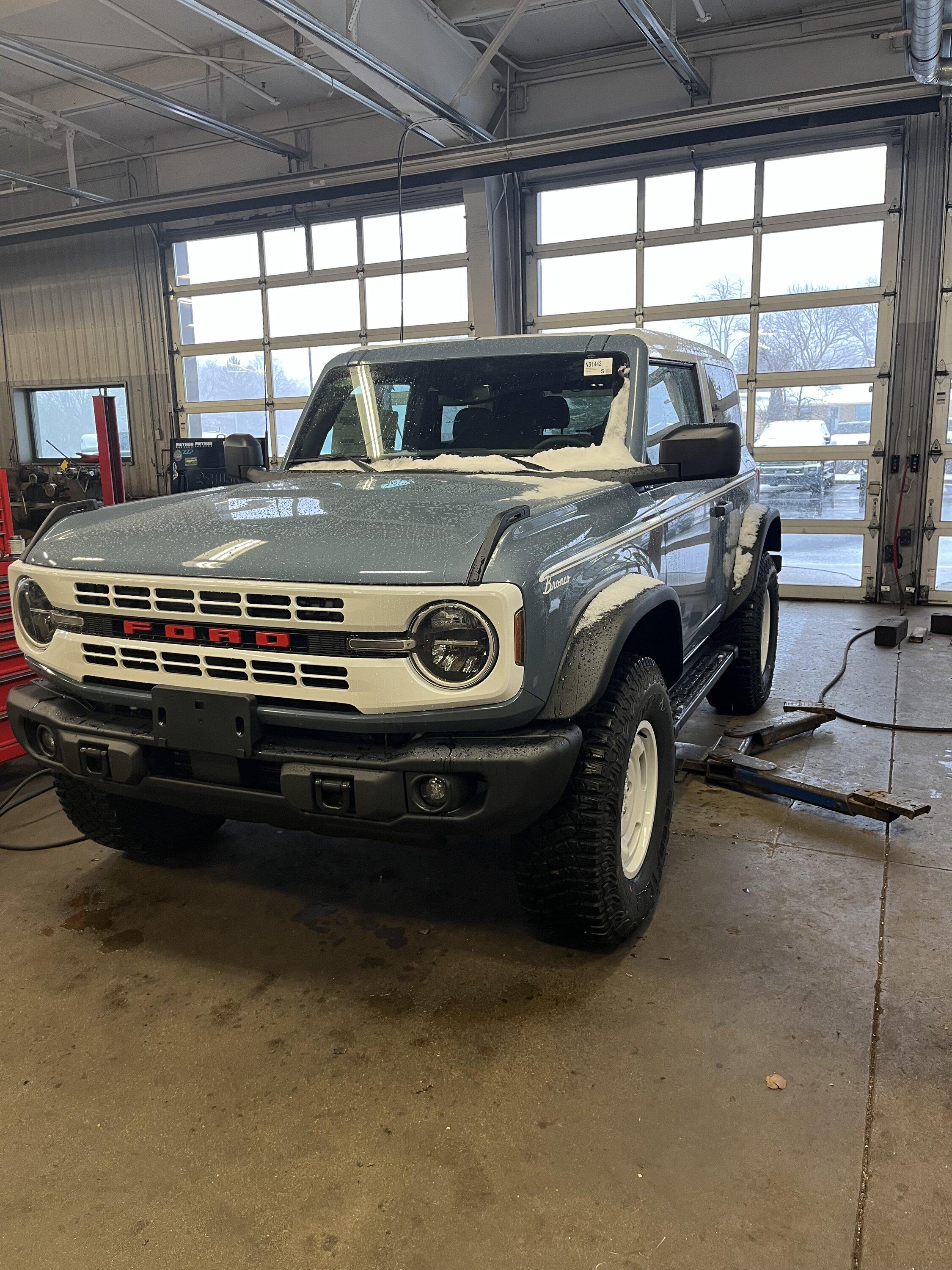 Ford Bronco Bronco Build Week 02/19/2024 IMG_9556