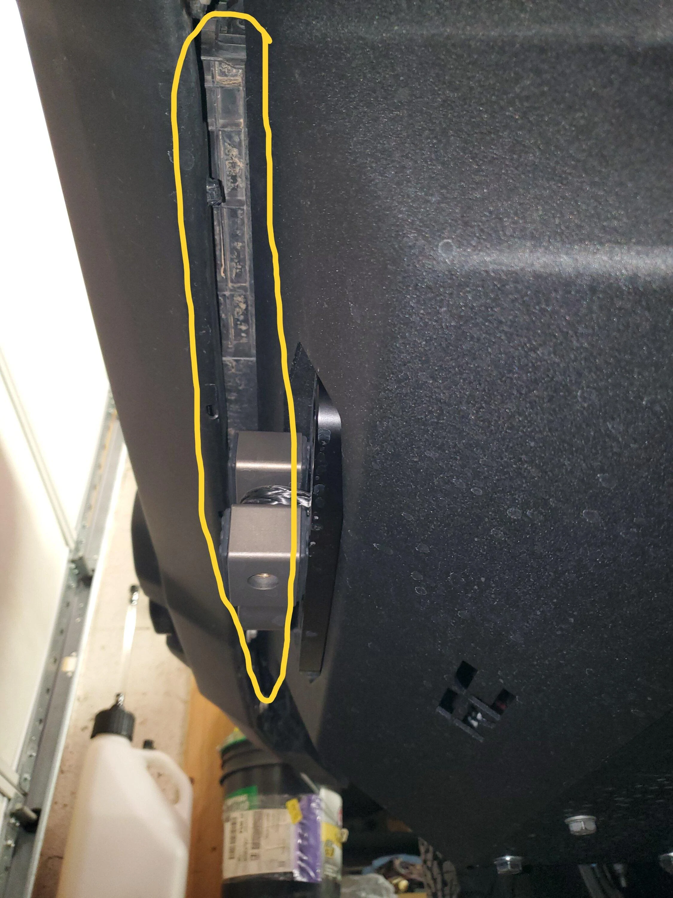 Ford Bronco RC hidden winch mount install, 2.7 w/ "capable" bumper & Warn VR Evo 20240224_201649