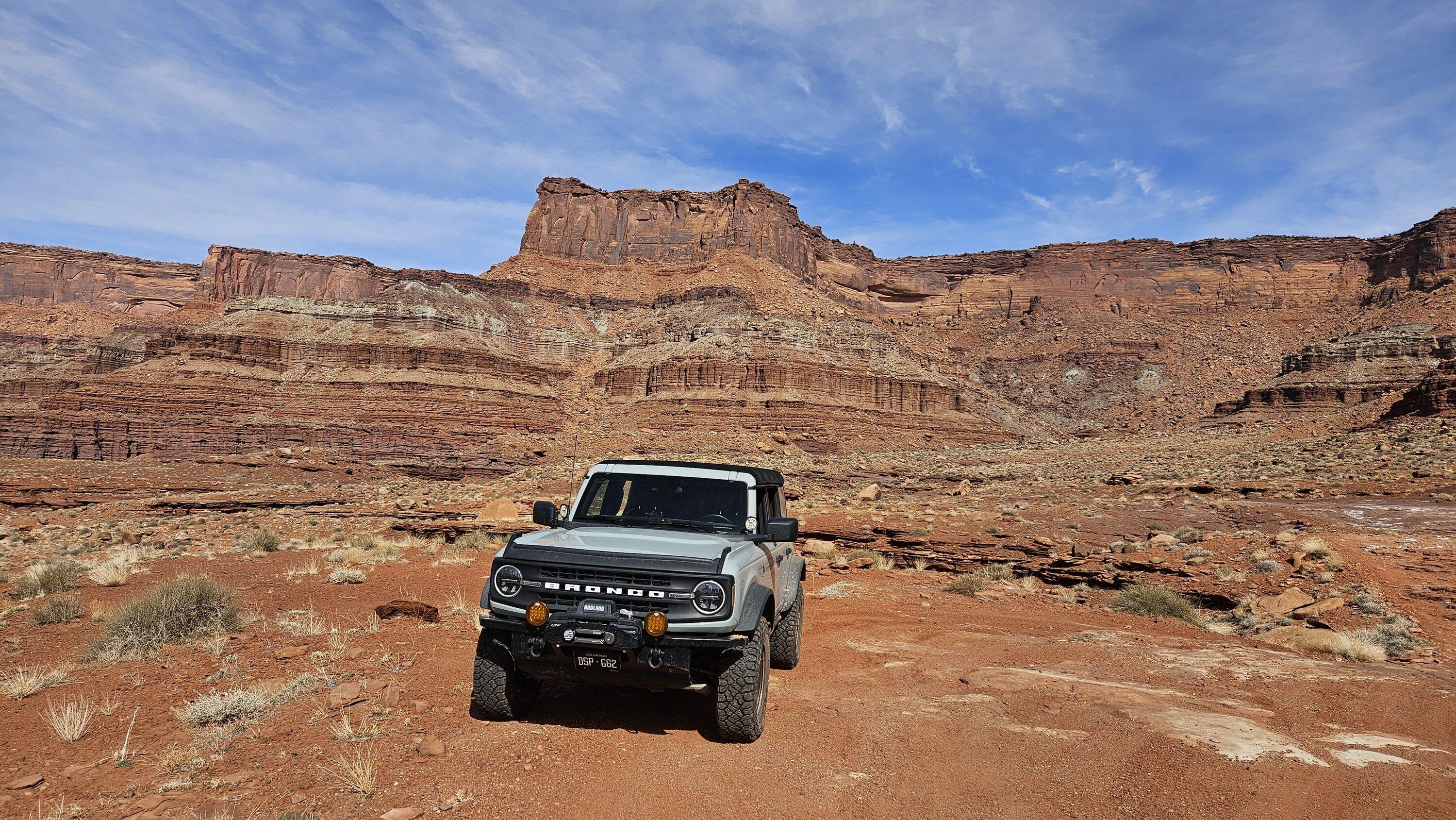 Ford Bronco Photo Dump: Lockhart Basin and Long Canyon, Moab 20240224_130538