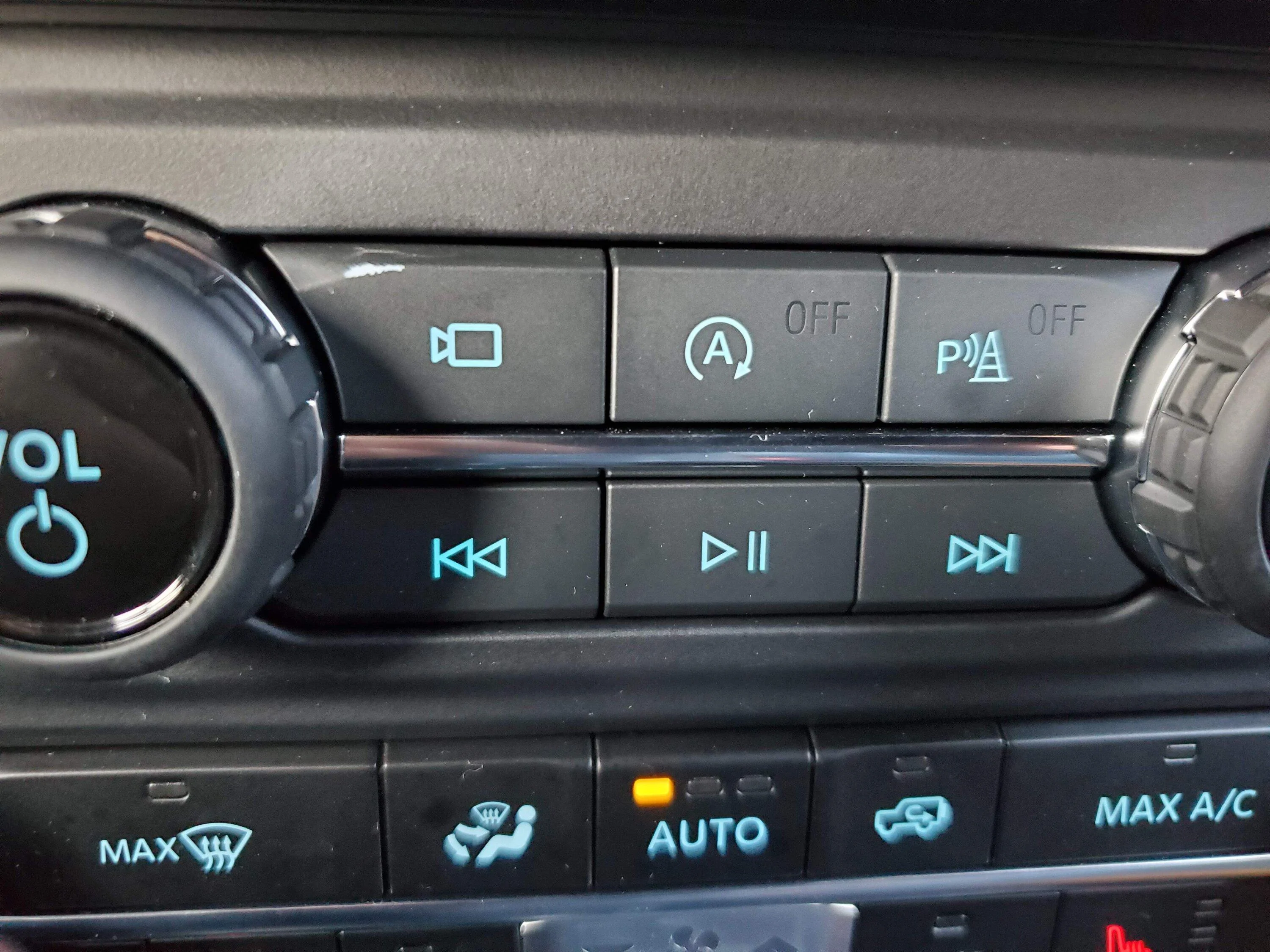 Ford Bronco Swapping out buttons on the Stereo/Camera console? console1