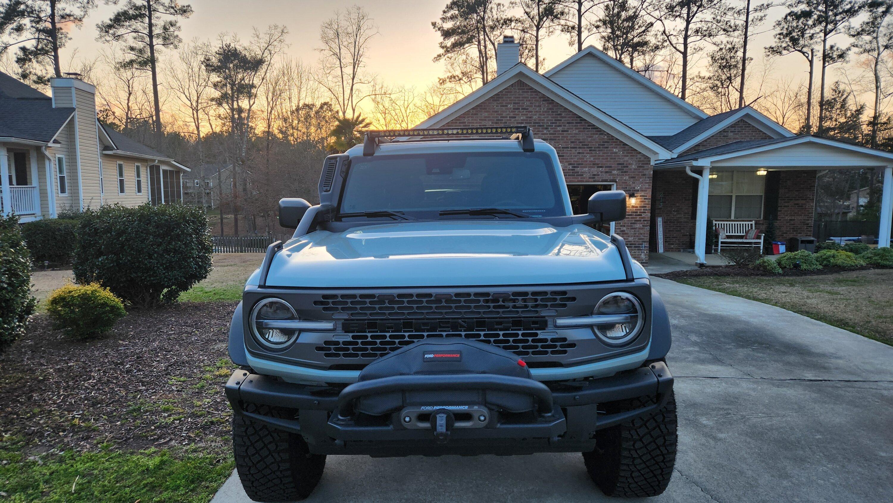 Ford Bronco Ford Performance Rigid light bar 20240224_180848