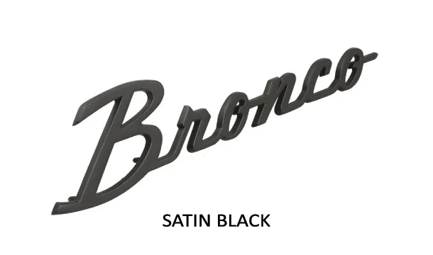 Ford Bronco Ford Bronco Official License Emblems badges 02