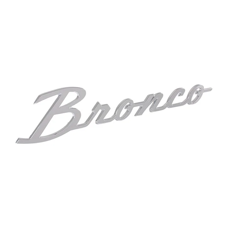 Ford Bronco Ford Bronco Official License Emblems chrome badg