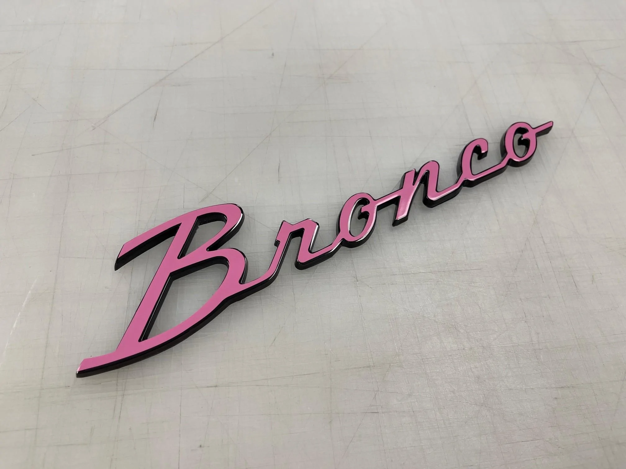 Ford Bronco Ford Bronco Official License Emblems Bronco badge overlay 04