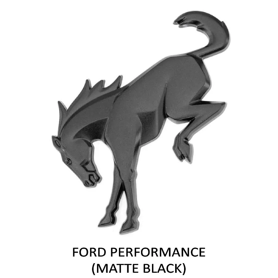 Ford Bronco Ford Bronco Official License Emblems matte black REAR