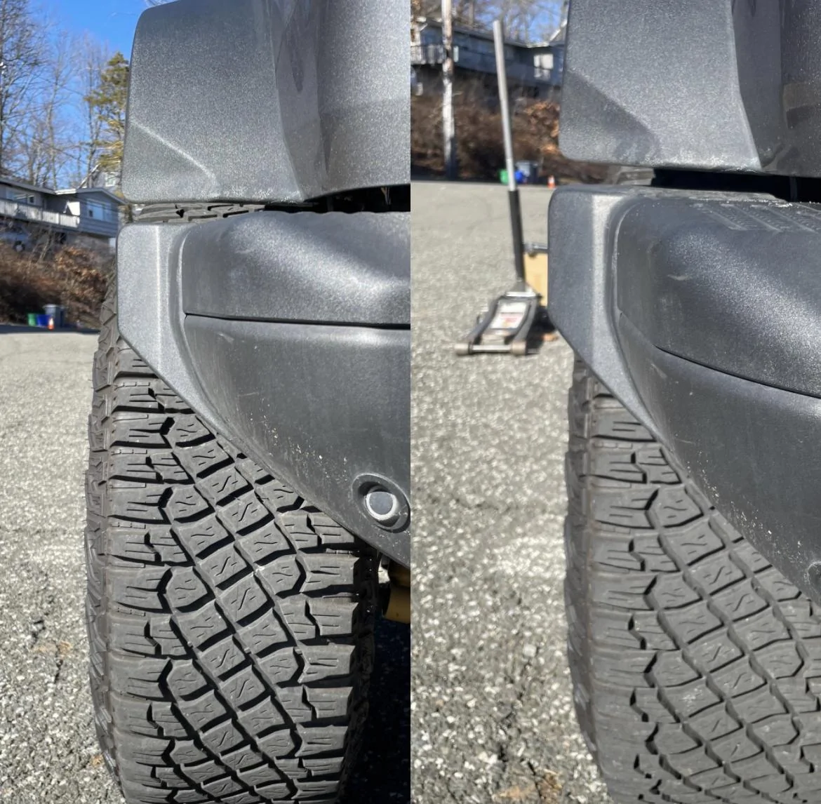 Ford Bronco Wheel spacers on badlands Sasquatch IMG_5942