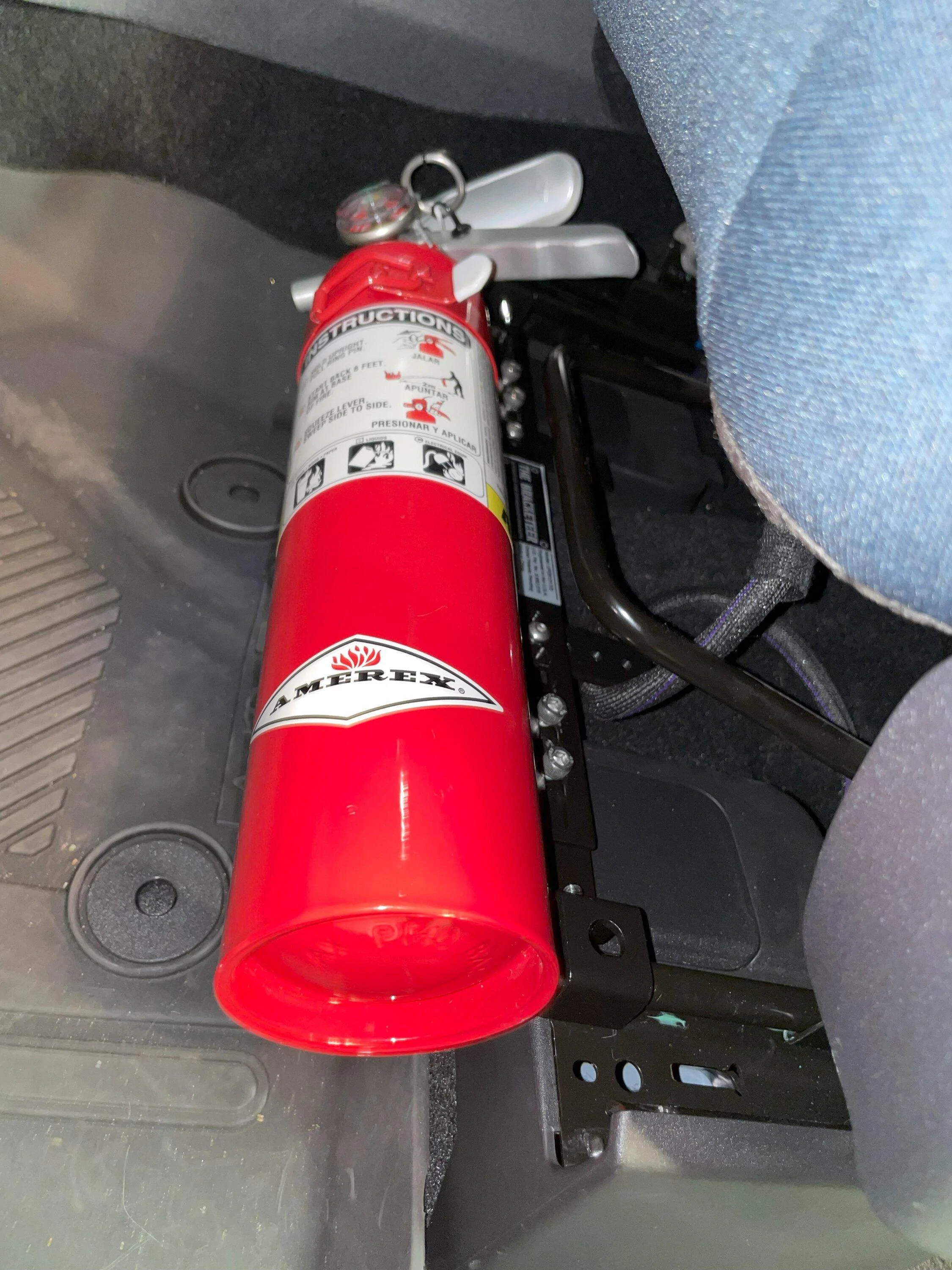 Ford Bronco Practical Fire Extinguisher Placement 4