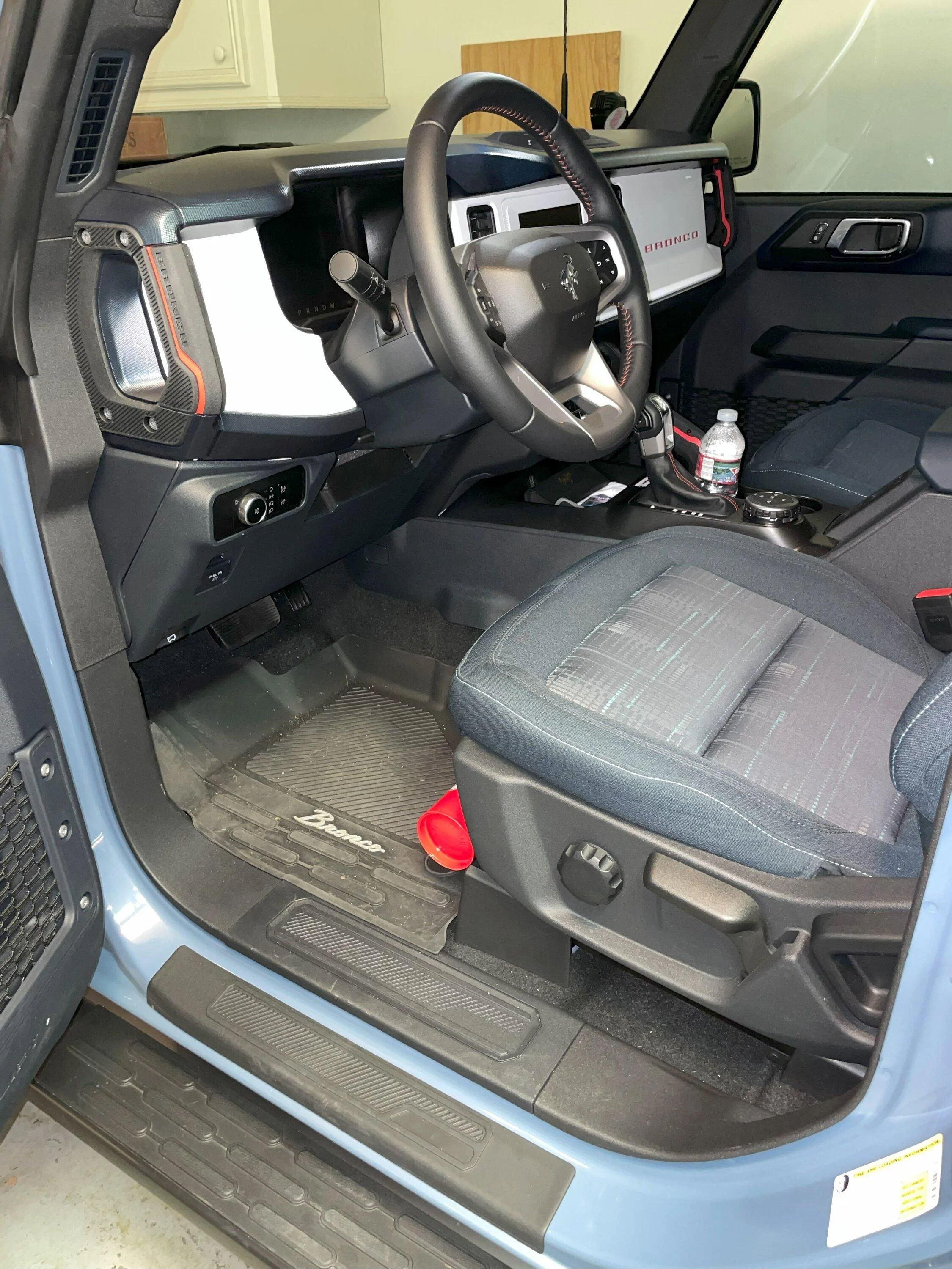 Ford Bronco Practical Fire Extinguisher Placement 6