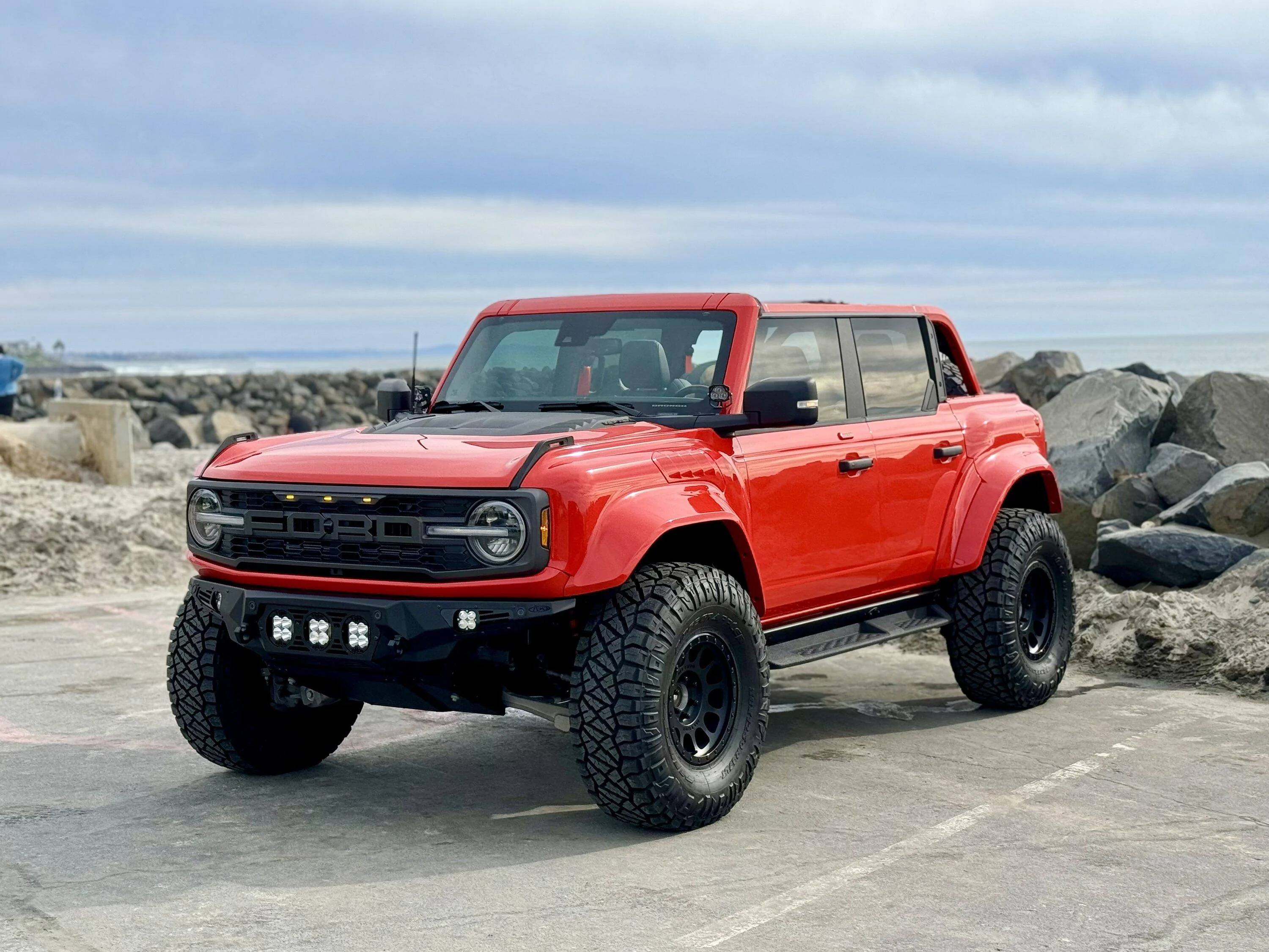 Ford Bronco Advanced Fiberglass 7.5” Fenders Installed on Bronco Raptor IMG_0905