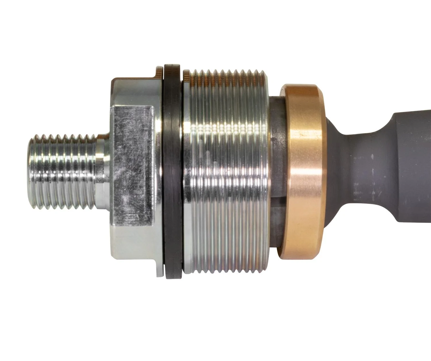 CS-BSTR-21 - Bronco Inner Tie Rod Connection With Race and Rod and outer Race.webp