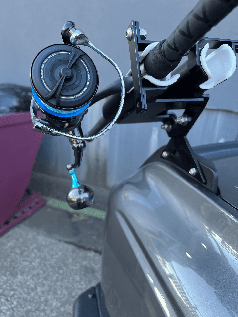 Ford Bronco Fender Mount Locking Fishing Rod Holders (single or double) IMG_5788