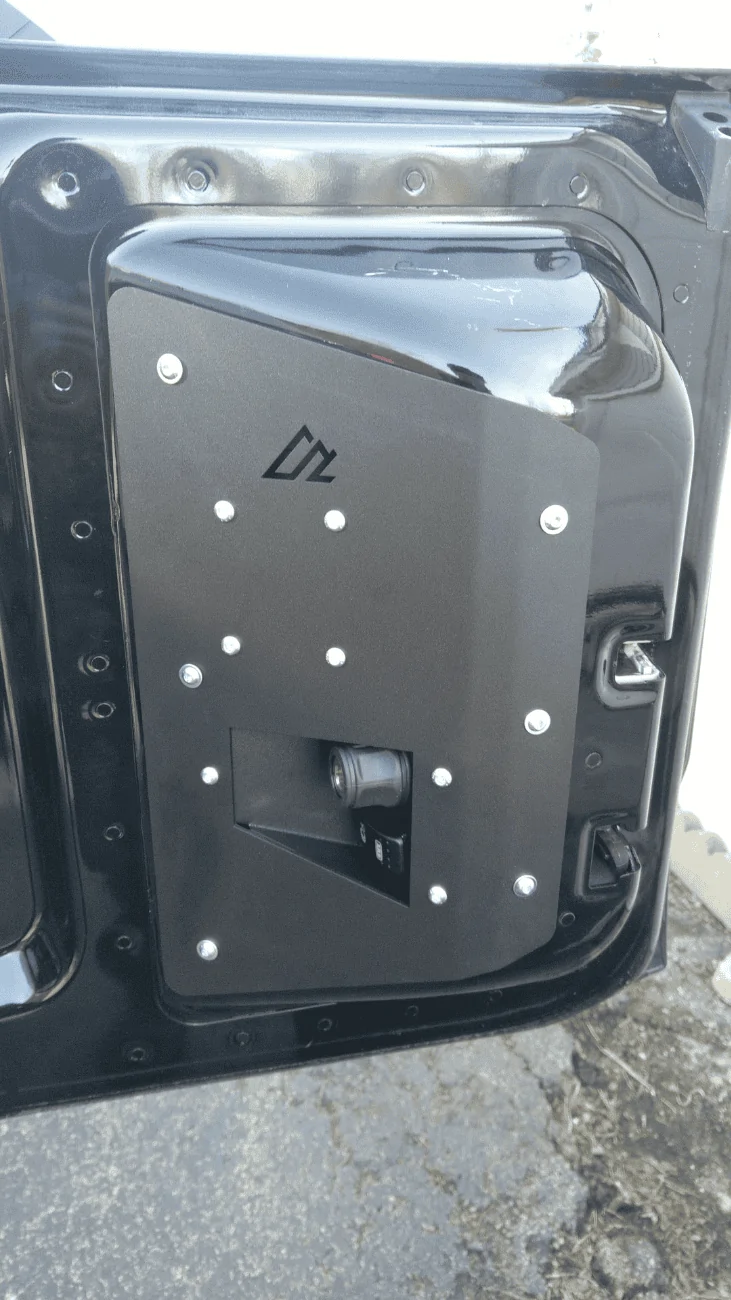 Ford Bronco Best on-board air compressor mount AAL ARB air comp mount