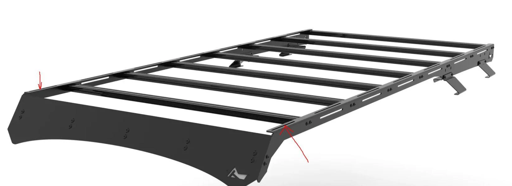 Ford Bronco Mounting lights onto a roof rack rack
