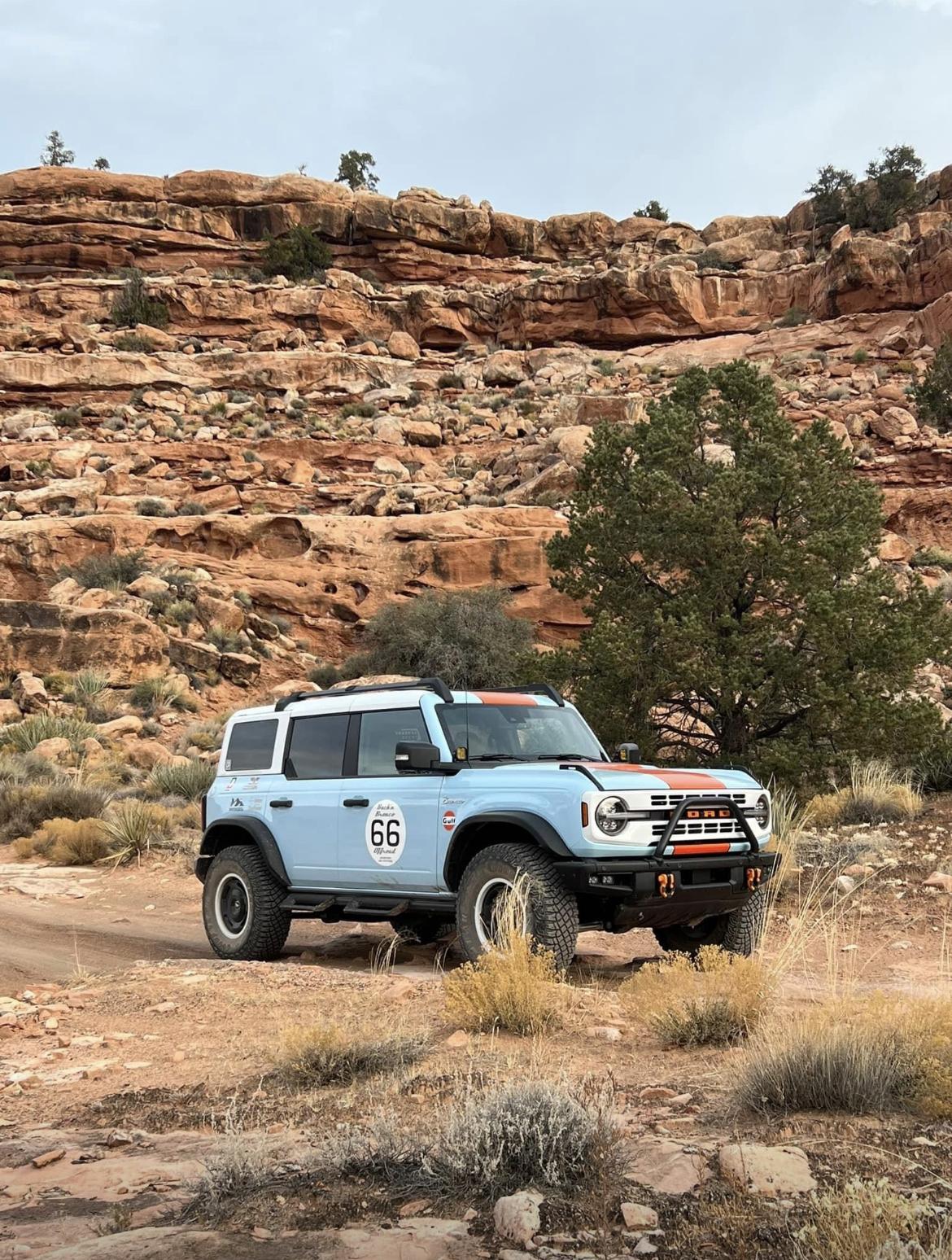 Ford Bronco CHALLENGE: GULF LIVERY BRONCO IMG_5967