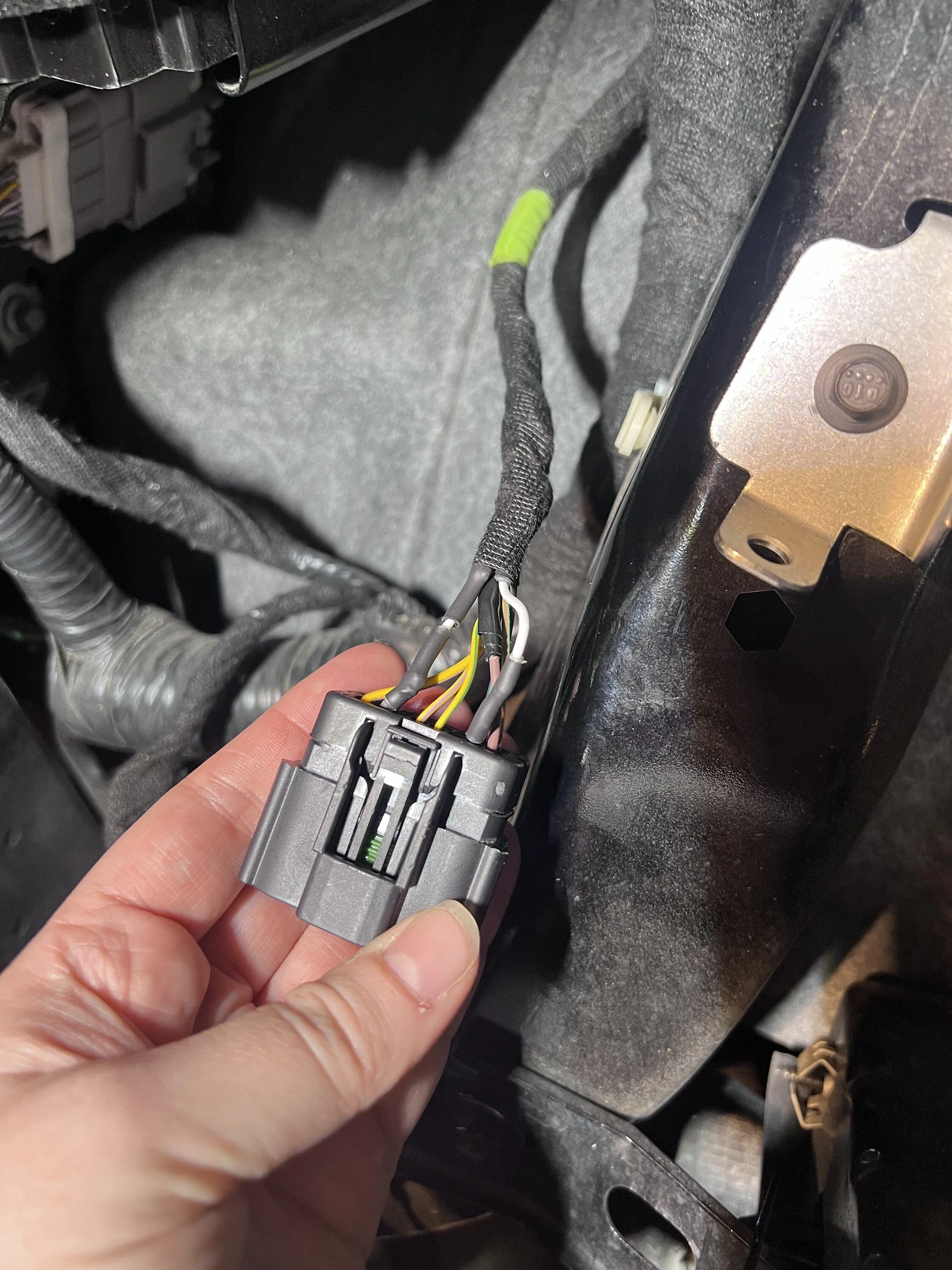 Ford Bronco Headlight Wiring Broken IMG_5985