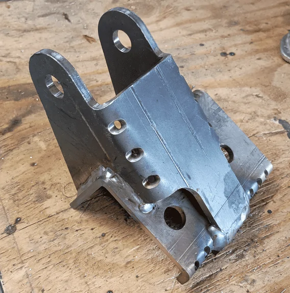 Ford Bronco Homemade Diff Drop for 6G Bronco 1709317322804
