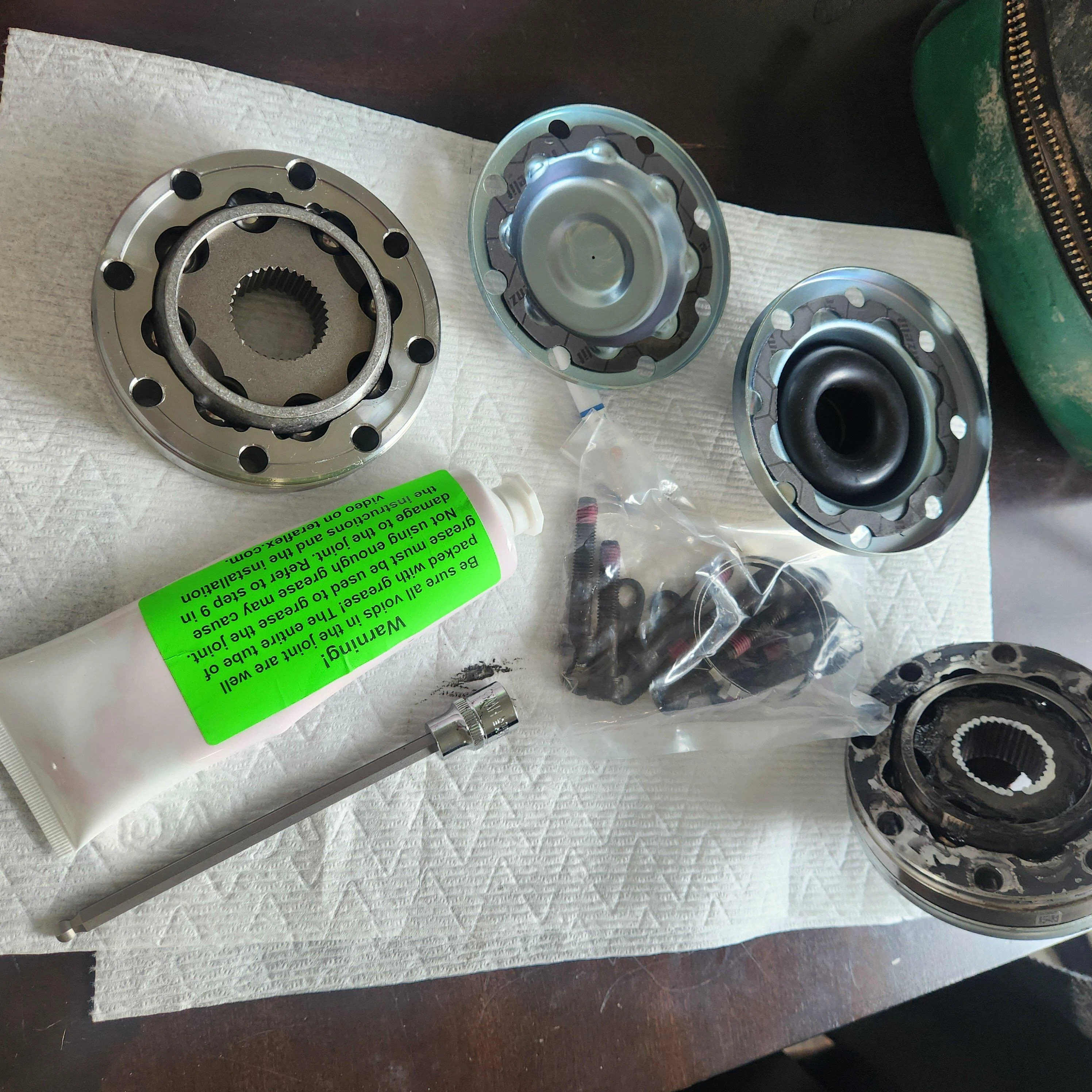 Teraflex Jeep JL CV joint adapted to BroncoCONFIRMED FIT