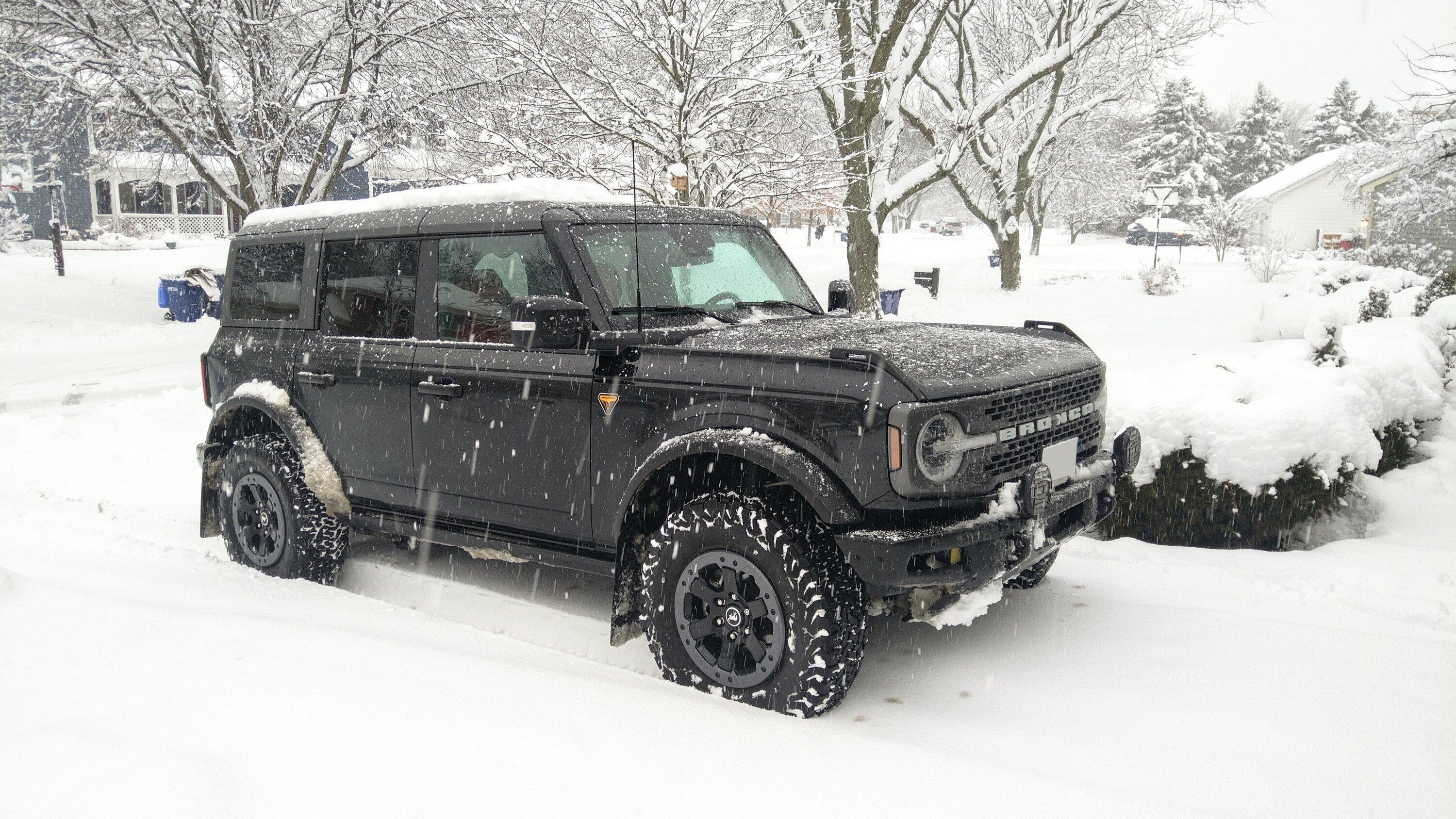Ford Bronco ROKBLOKZ Mud Flaps - feedback / reviews? Wood plow