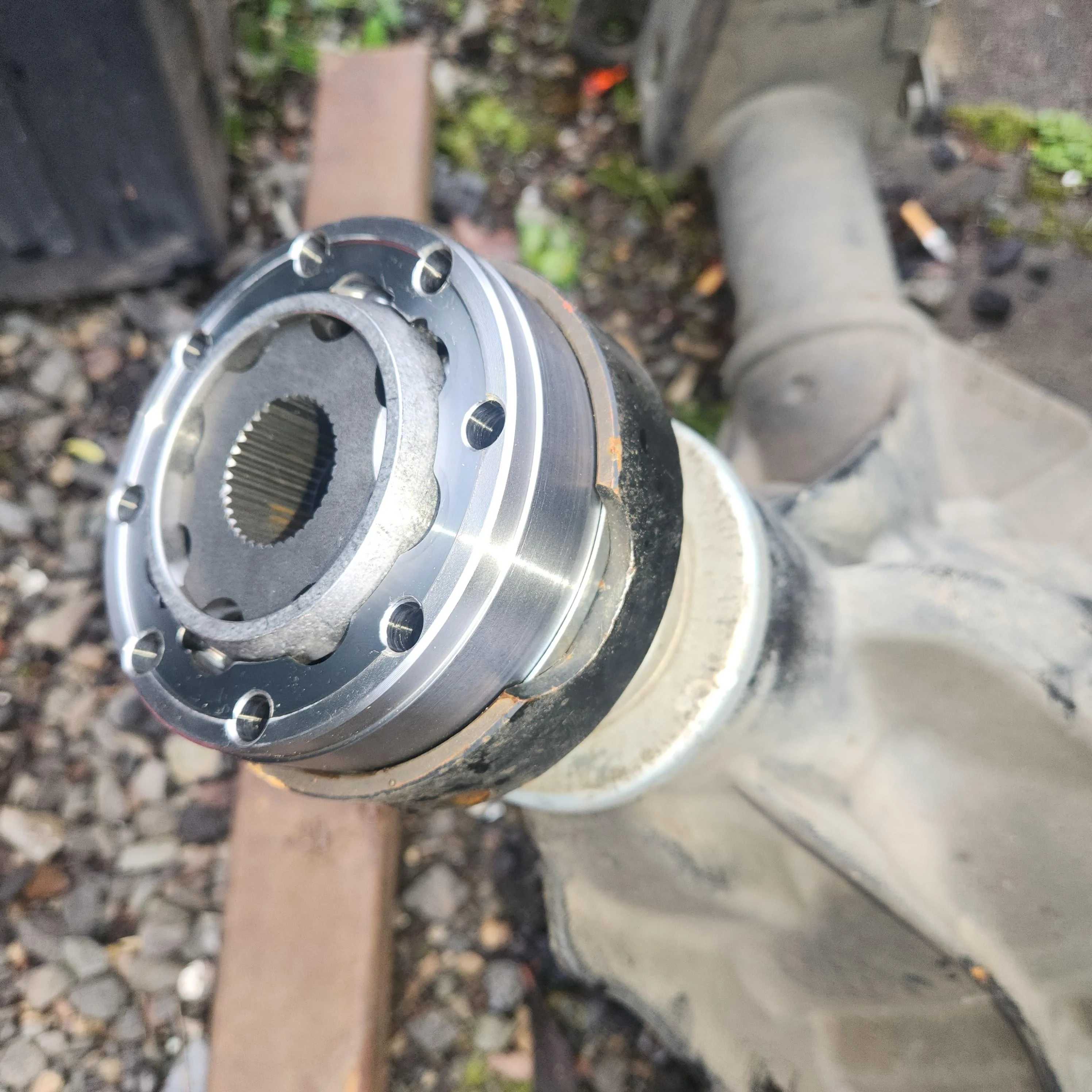 Ford Bronco Teraflex Jeep JL CV joint adapted  to Bronco...CONFIRMED FIT! 20240302_162258