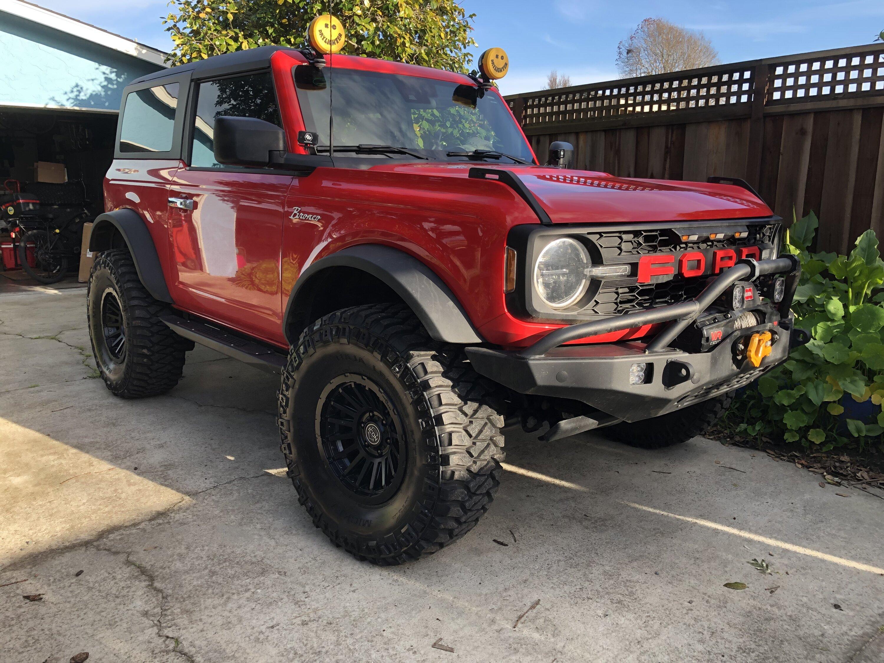 Ford Bronco Show us your installed wheel / tire upgrades here! (Pics) IMG_3046