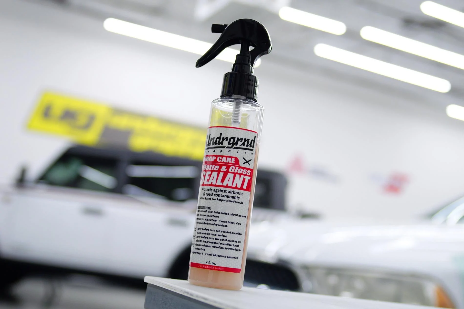 Ford Bronco Vinyl Wrap/ PPF  Install and Care Solutions Sealant 2