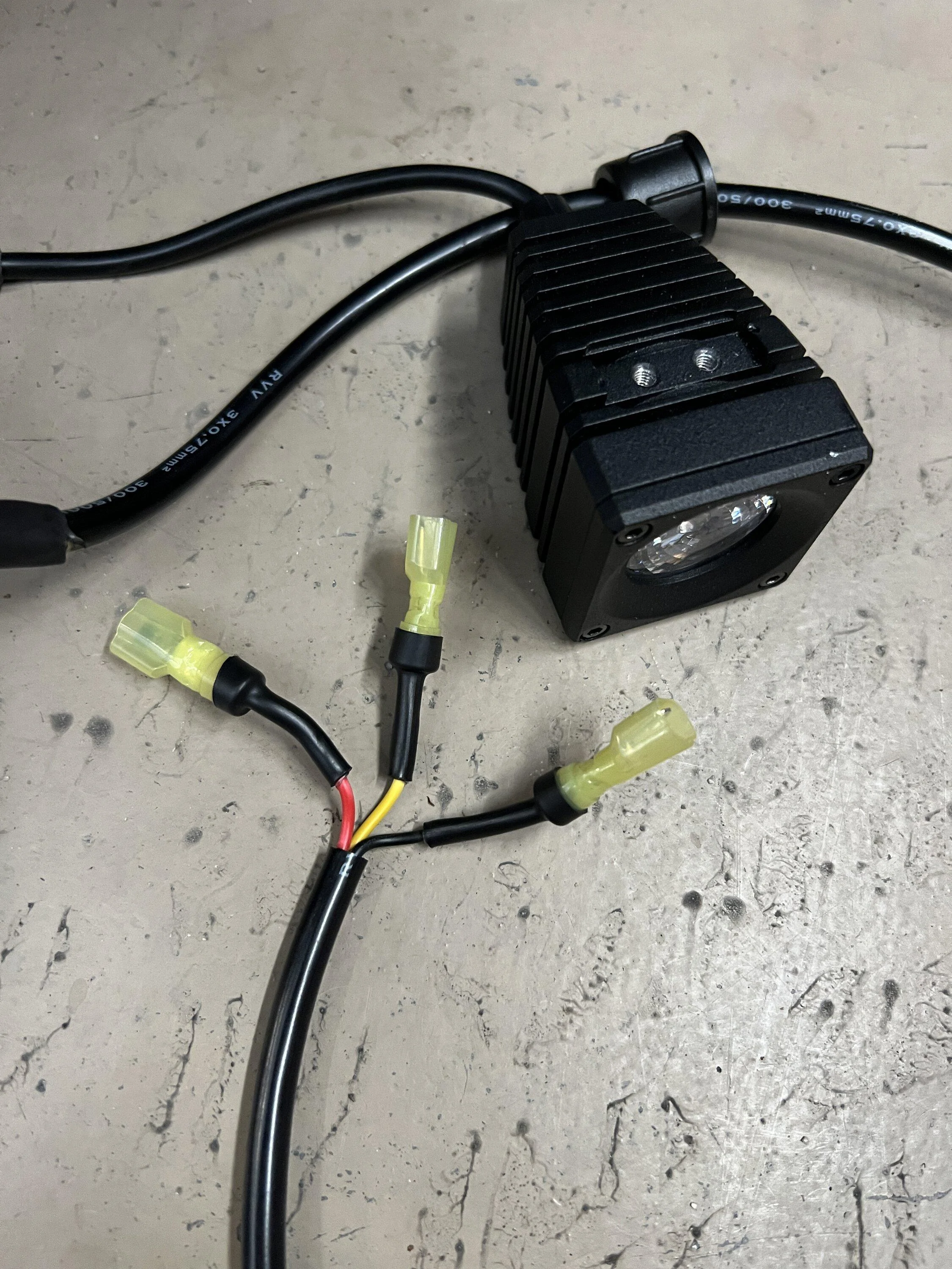 Ford Bronco Tapping into 7 way trailer plug IMG_6948