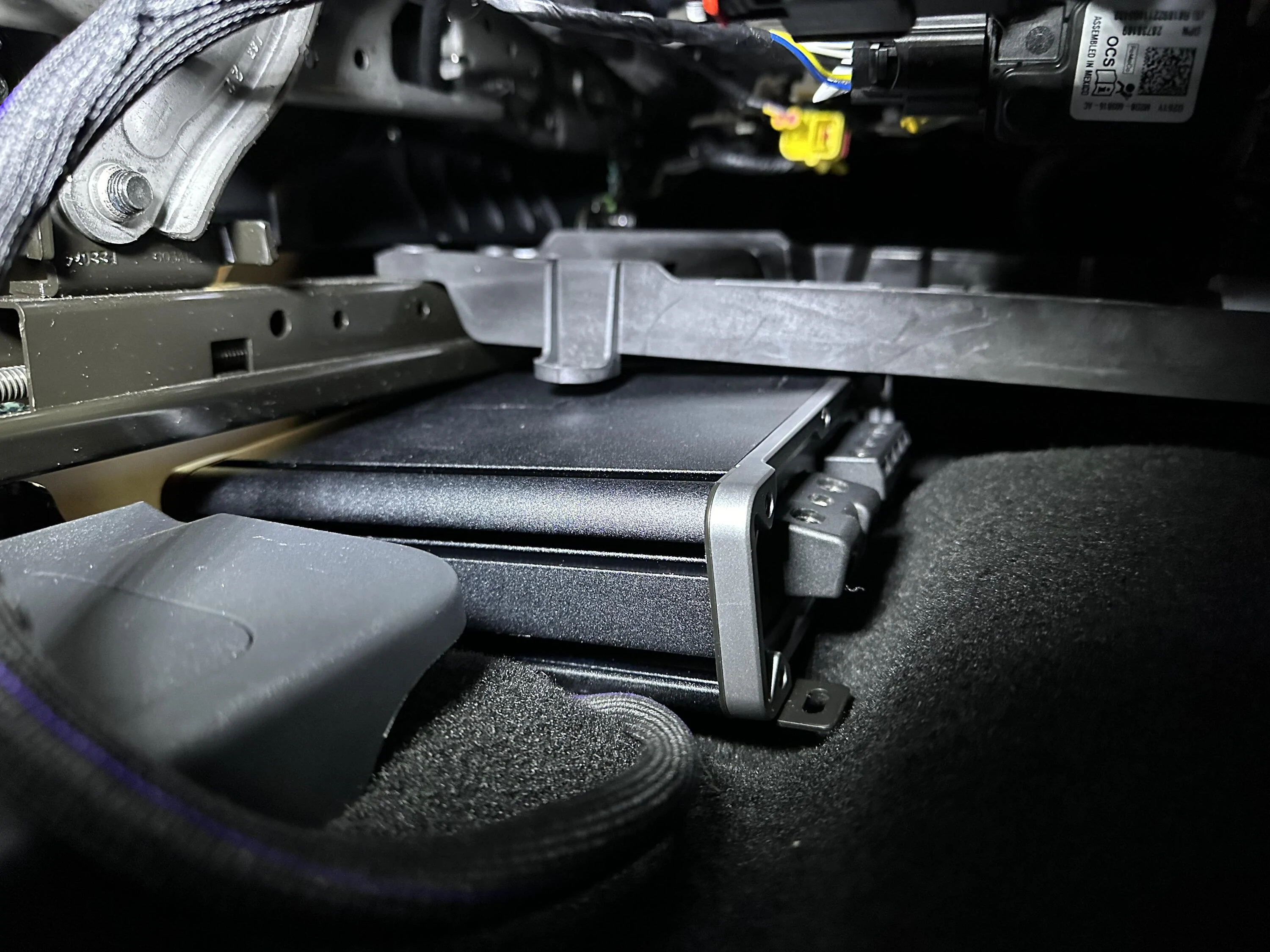 Ford Bronco Amp Location Options front