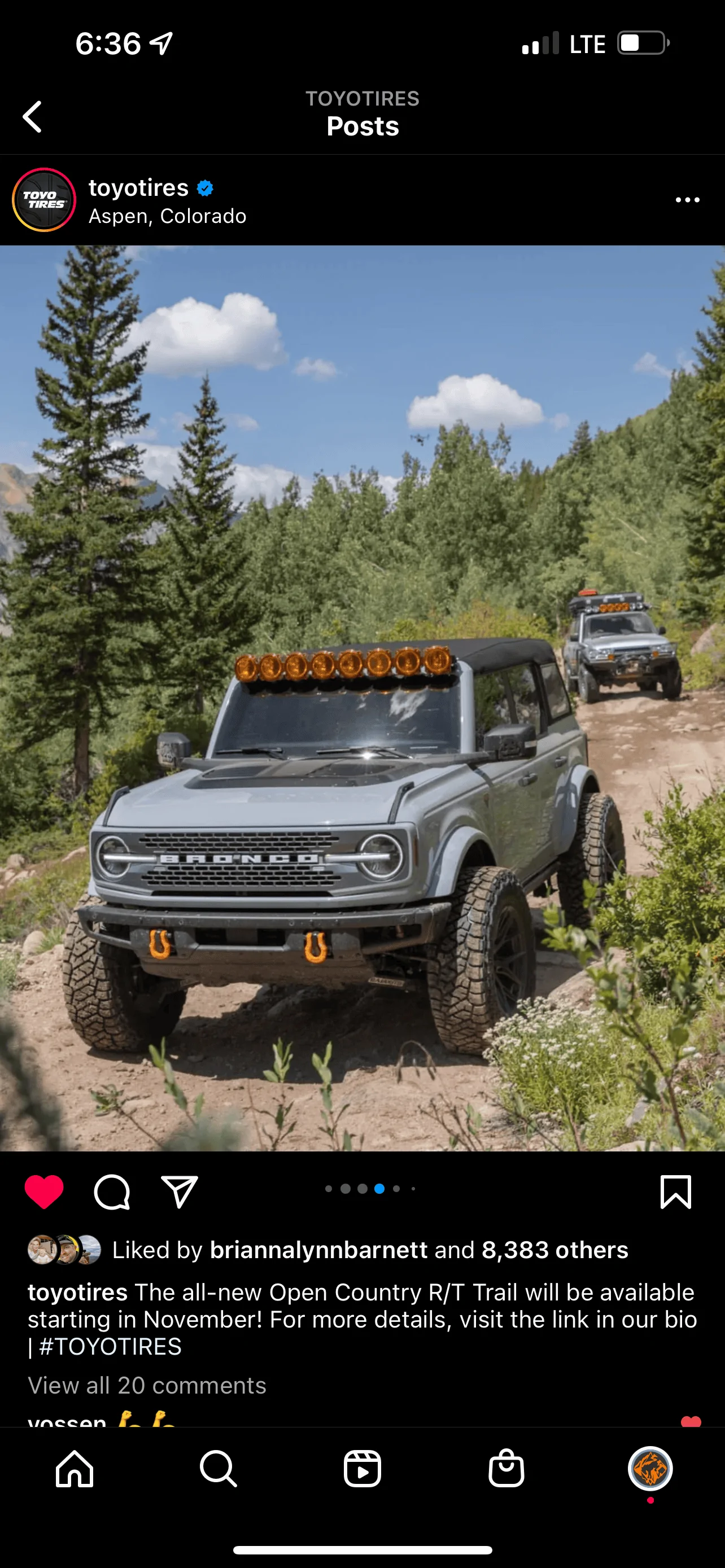 Ford Bronco UPDATE! Toyo Open Country R/T Trail Tires 315/70 (Snow and Ice Review) IMG_3407