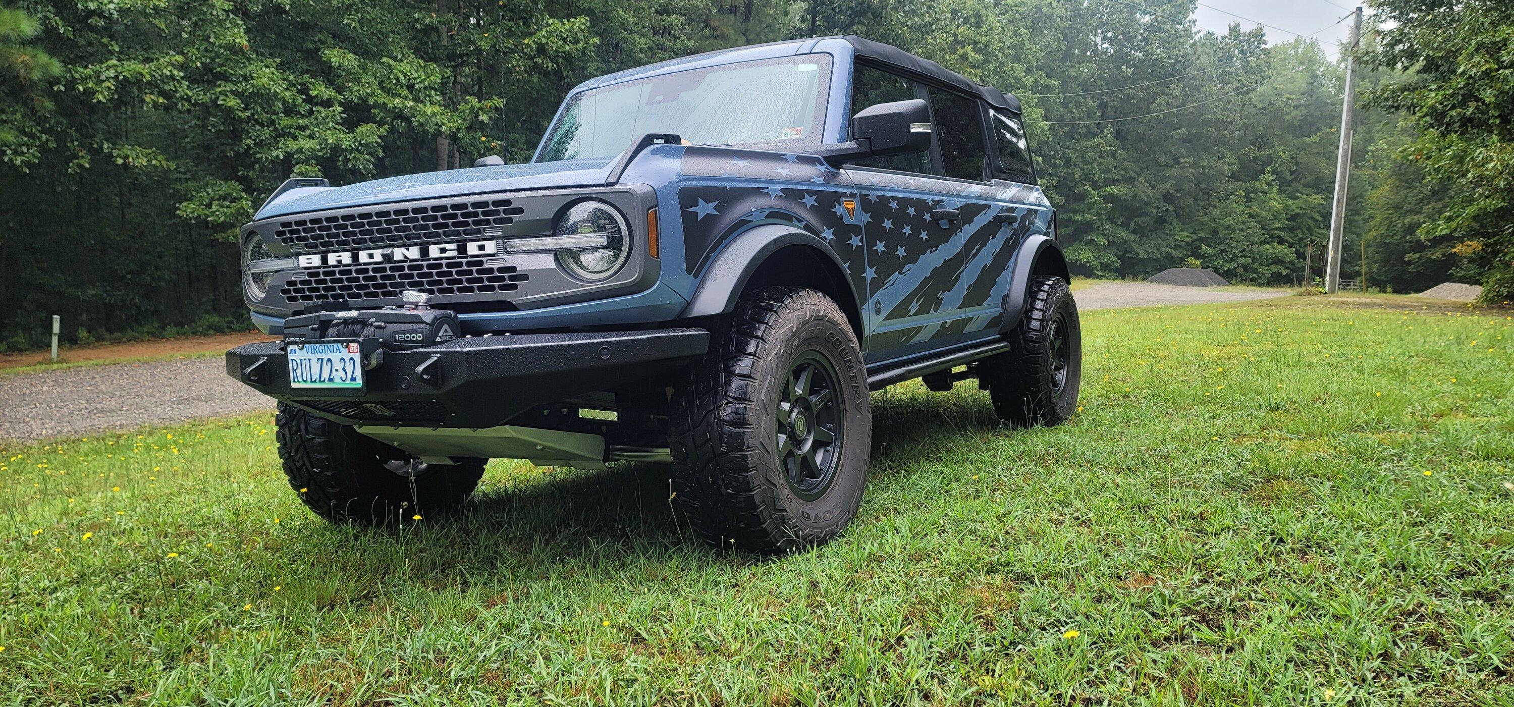 Ford Bronco UPDATE! Toyo Open Country R/T Trail Tires 315/70 (Snow and Ice Review) 20230827_110648