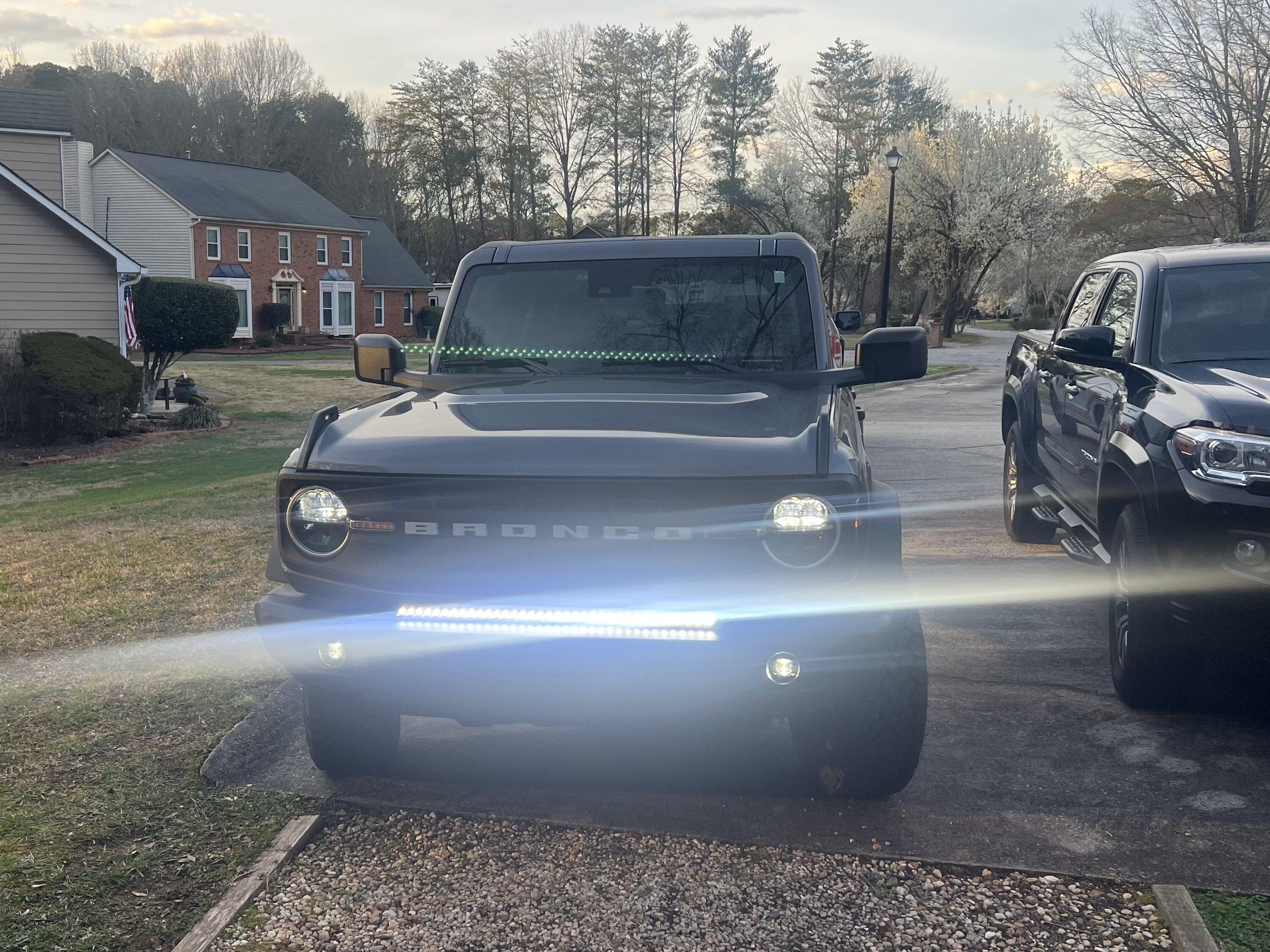 Ford Bronco What did you do TO / WITH your Bronco today? 👨🏻‍🔧🧰🚿🛠 IMG_3137