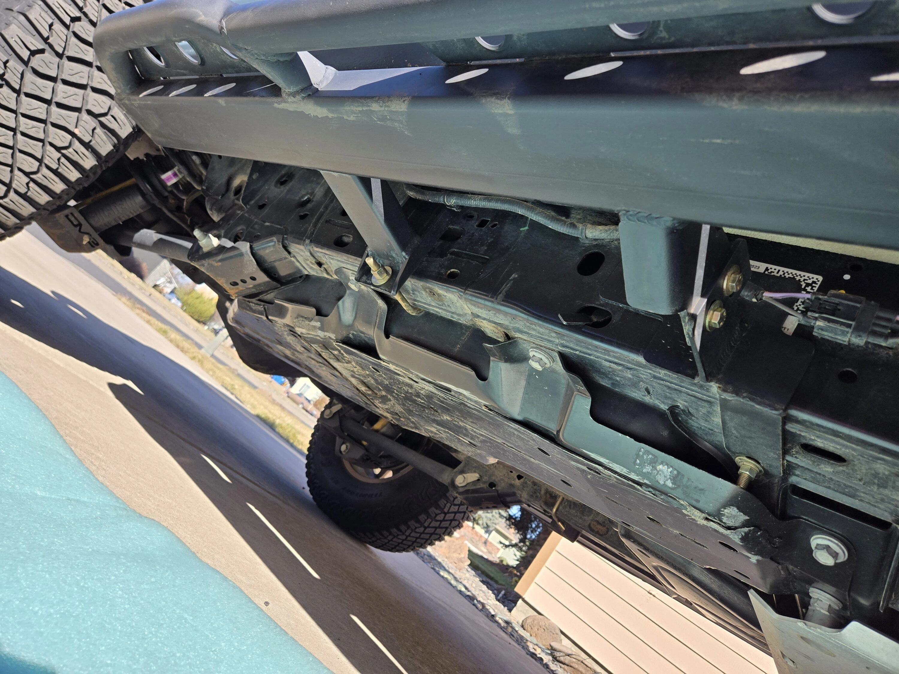 Ford Bronco Feedback on RCI vs Metal Tech 4x4 Rock Sliders 20240307_145633