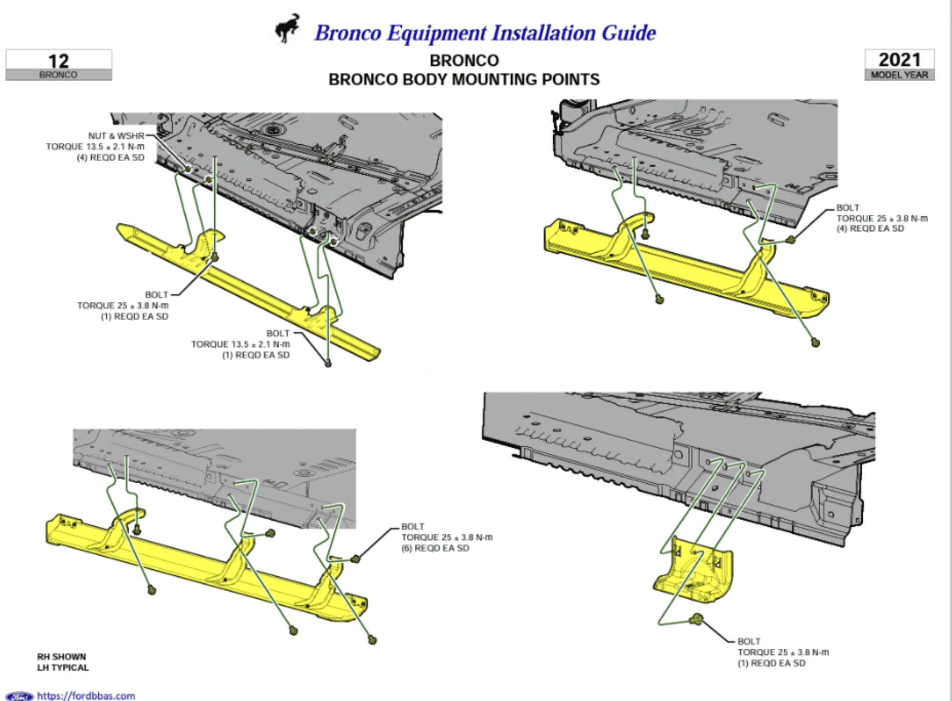 Ford Bronco Torque Spec Reference List Screenshot_20211024-182426