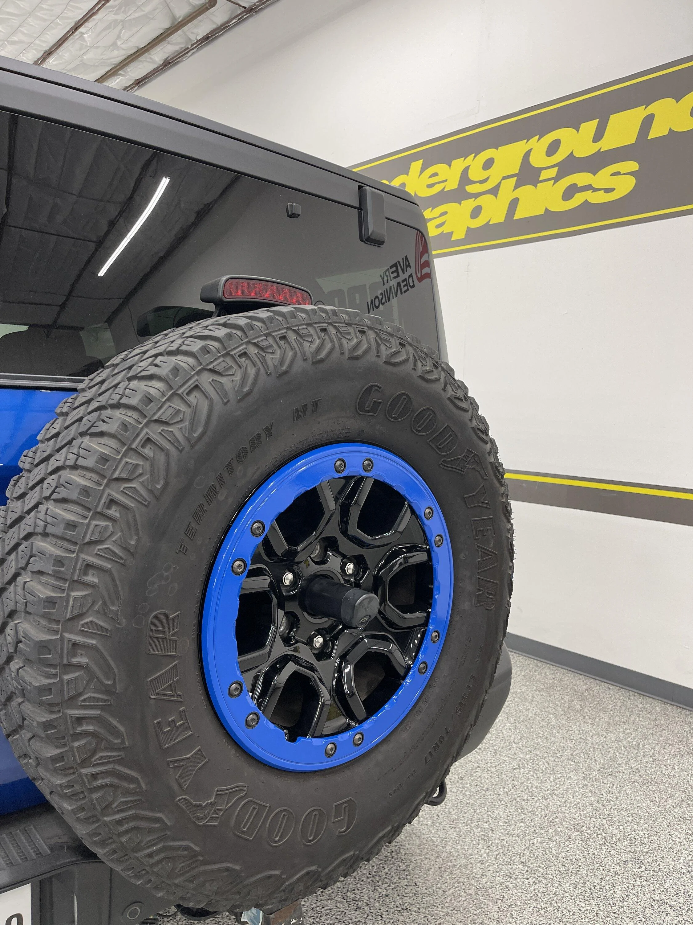 Ford Bronco Bronco Sasquatch Beadlock Ring Vinyl Wrap (Set of 6) IMG_3941