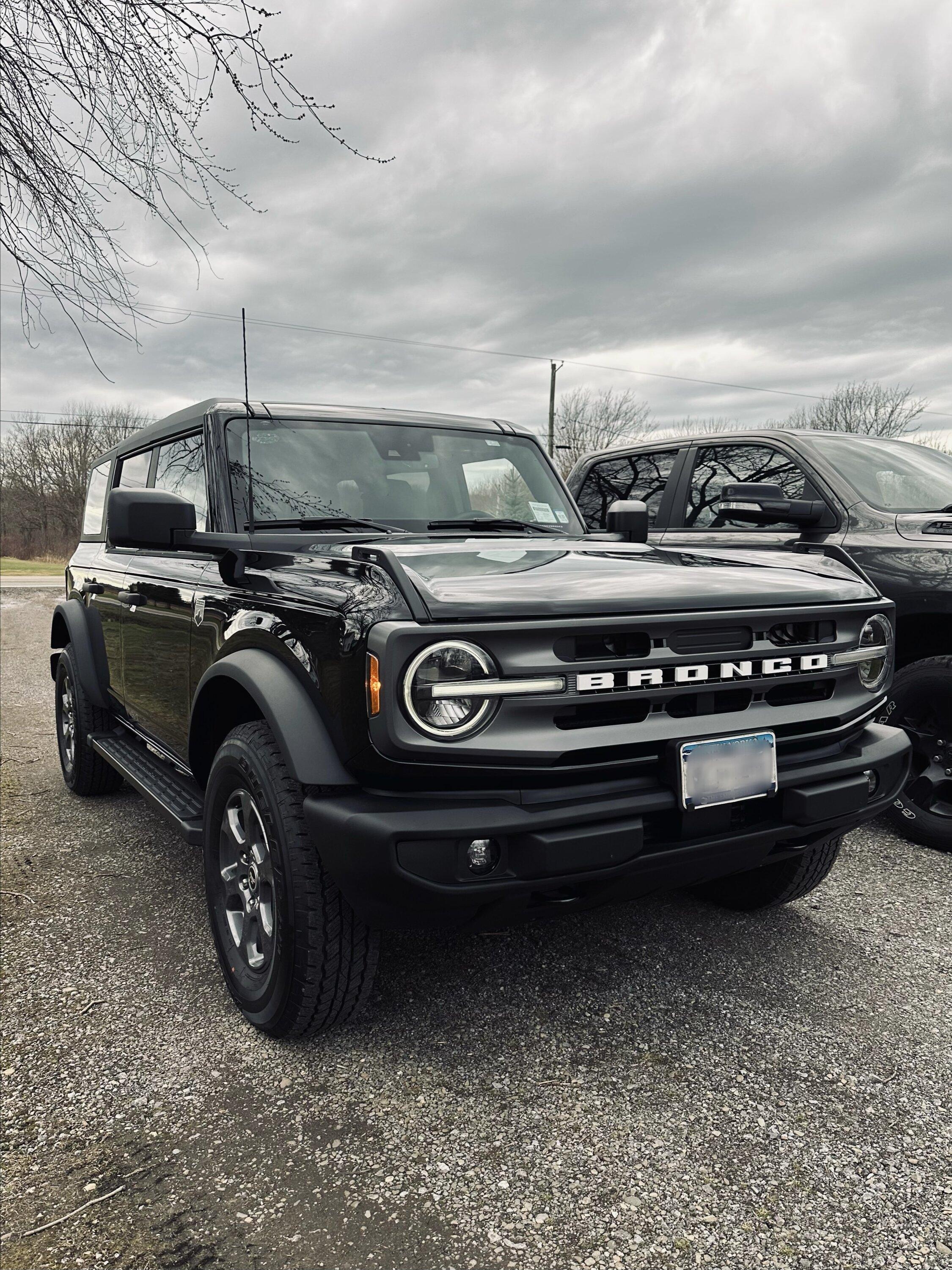 Ford Bronco Bronco Build Week 1/15/2024 Whitagram-Ima