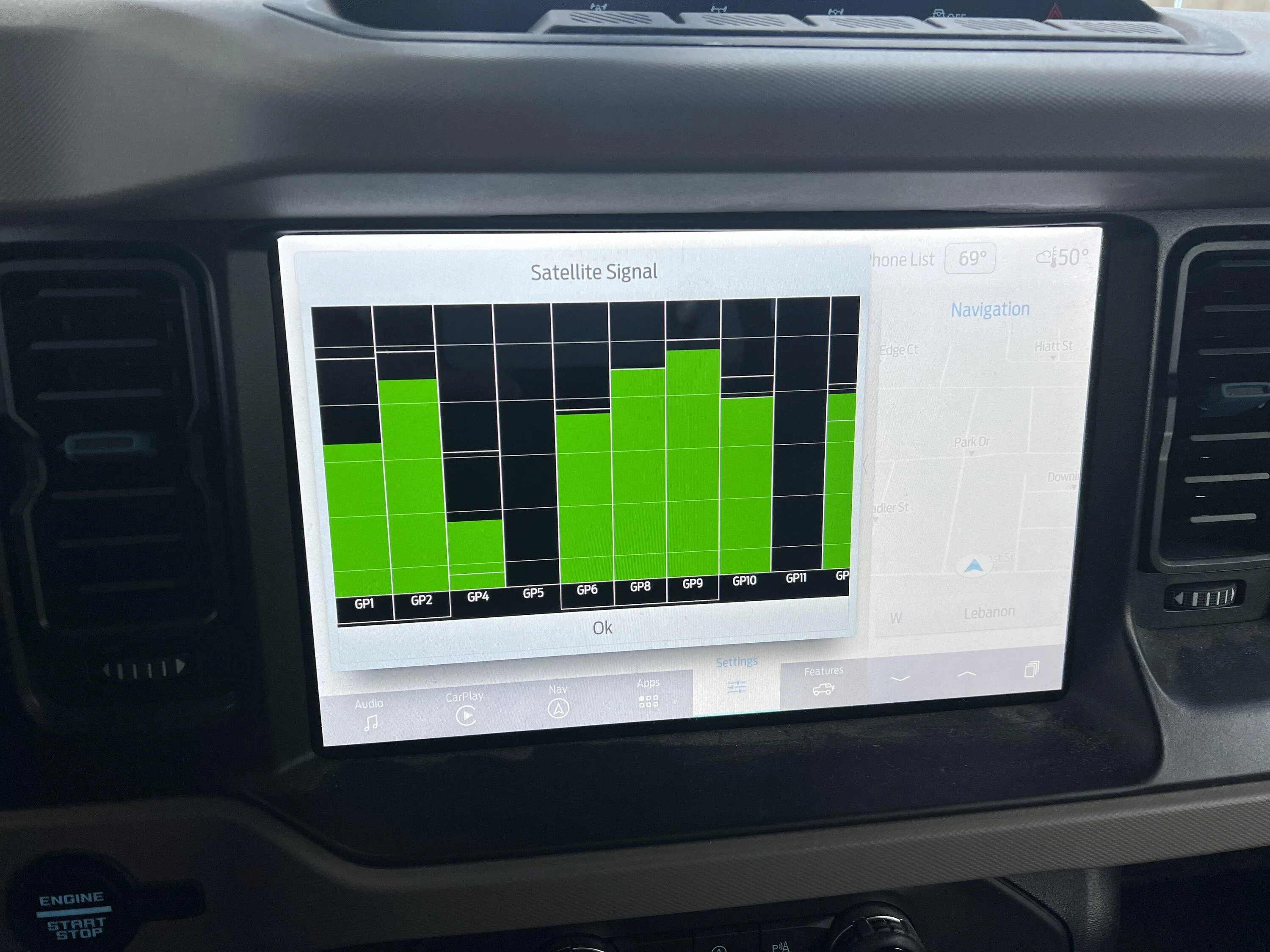 Ford Bronco SiriusXM/GPS Antenna Relocation/Replacment IMG_1991