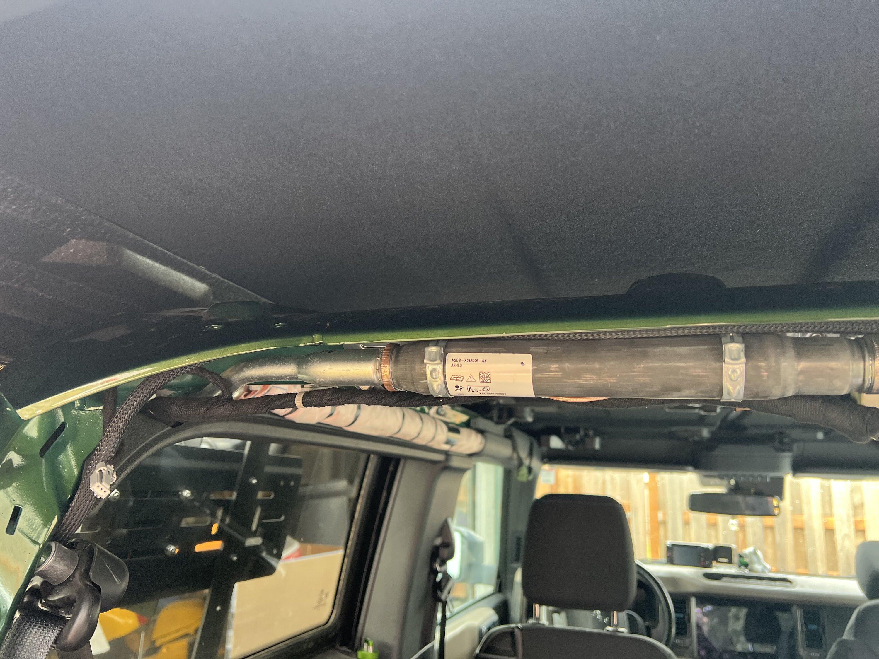 Ford Bronco SiriusXM/GPS Antenna Relocation/Replacment IMG_1985