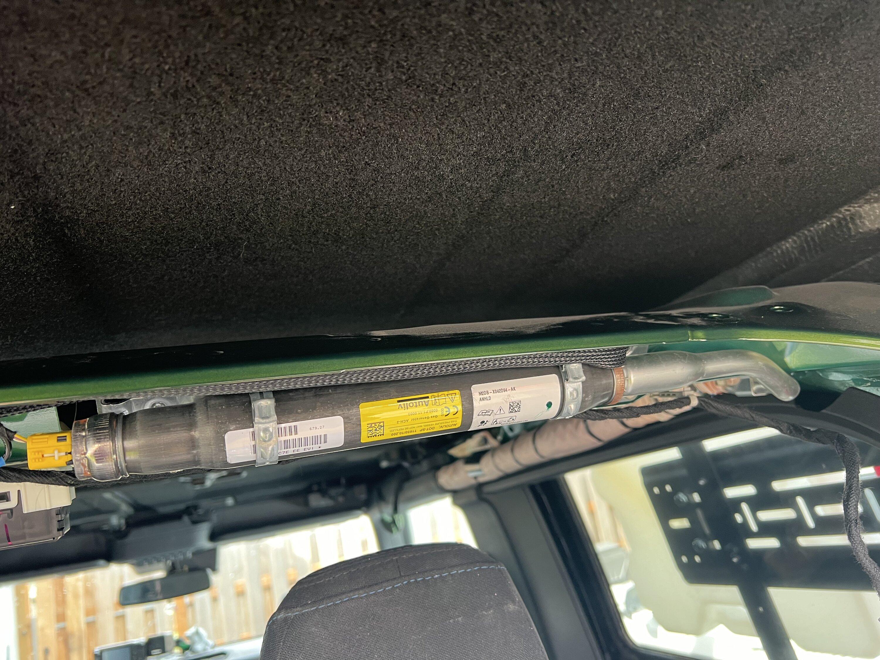 Ford Bronco SiriusXM/GPS Antenna Relocation/Replacment IMG_1983