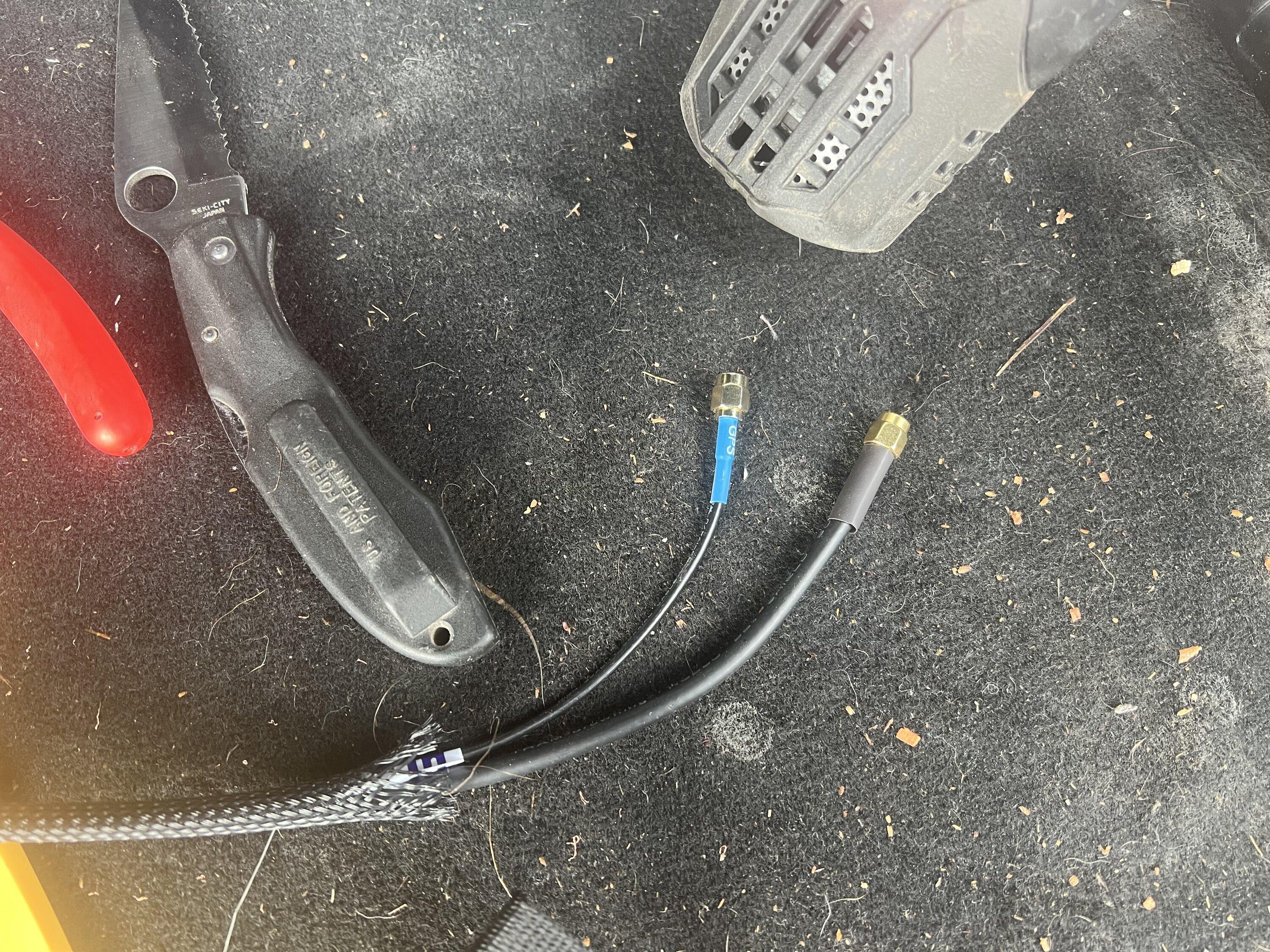 Ford Bronco SiriusXM/GPS Antenna Relocation/Replacment IMG_1980