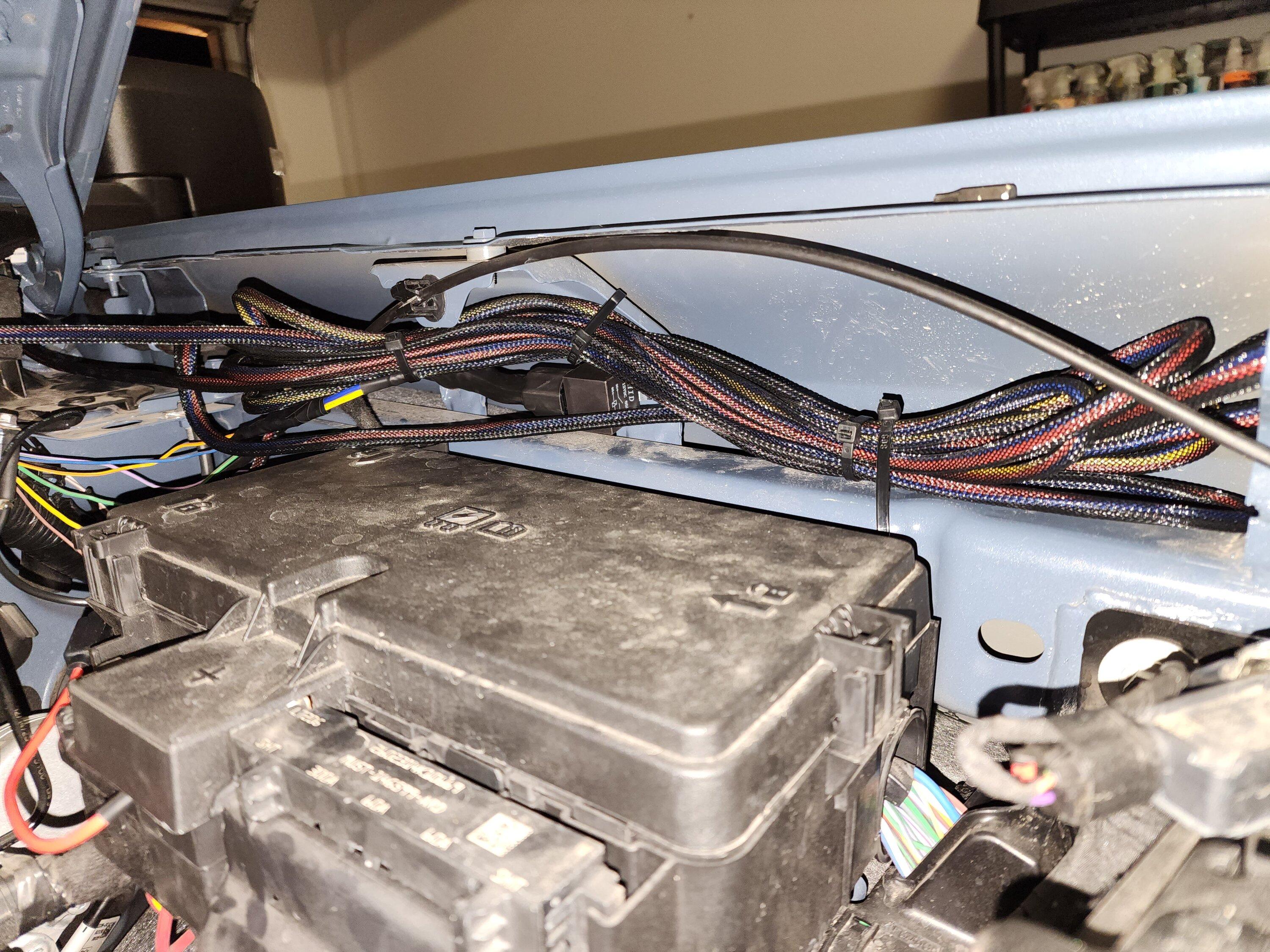 Ford Bronco Installed Diode Dynamics SS3 ditch light kit today... 20240309_213313