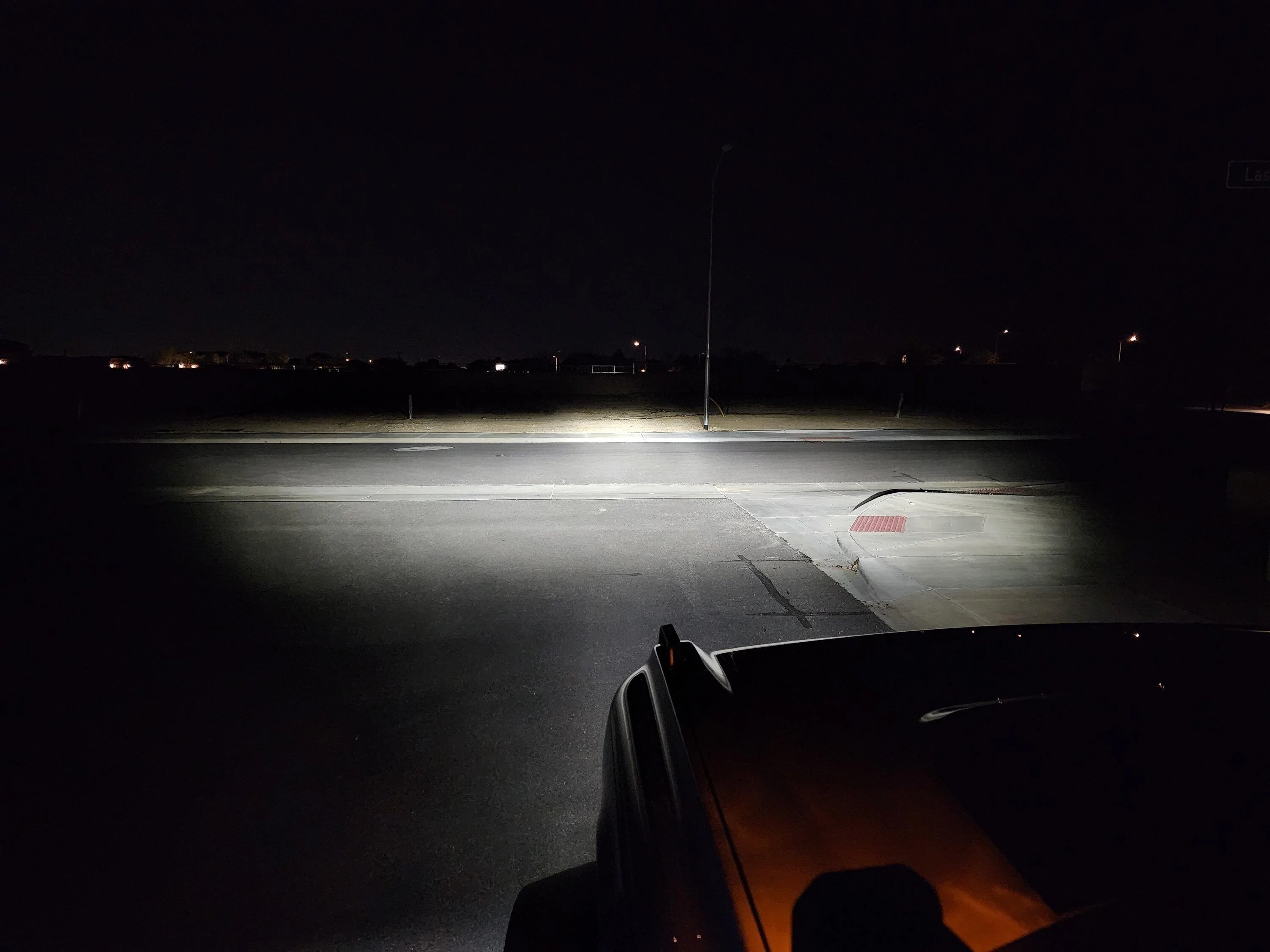Ford Bronco Installed Diode Dynamics SS3 ditch light kit today... 20240309_220043