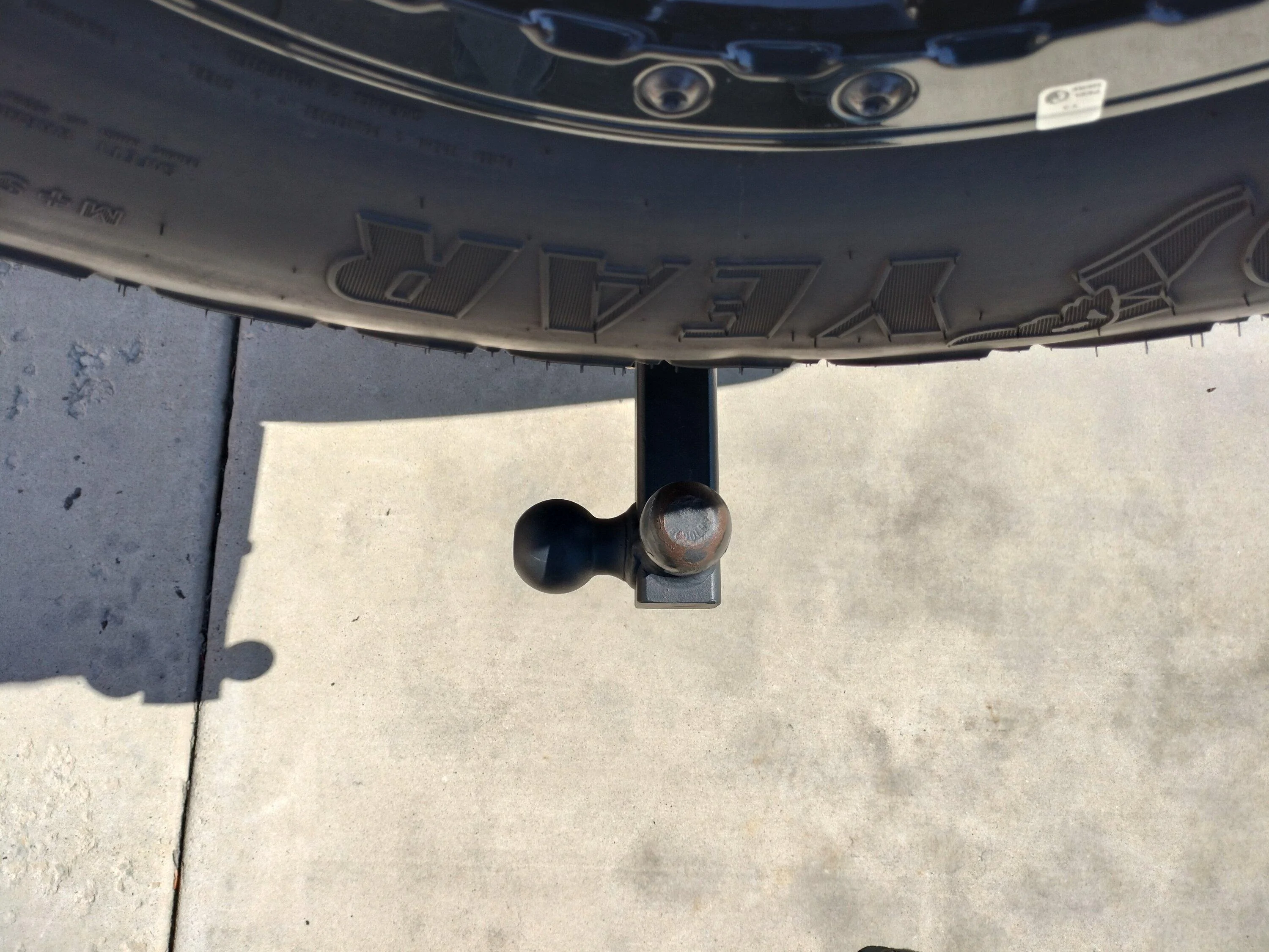 Ford Bronco Ball clearance question IMG20240309120304
