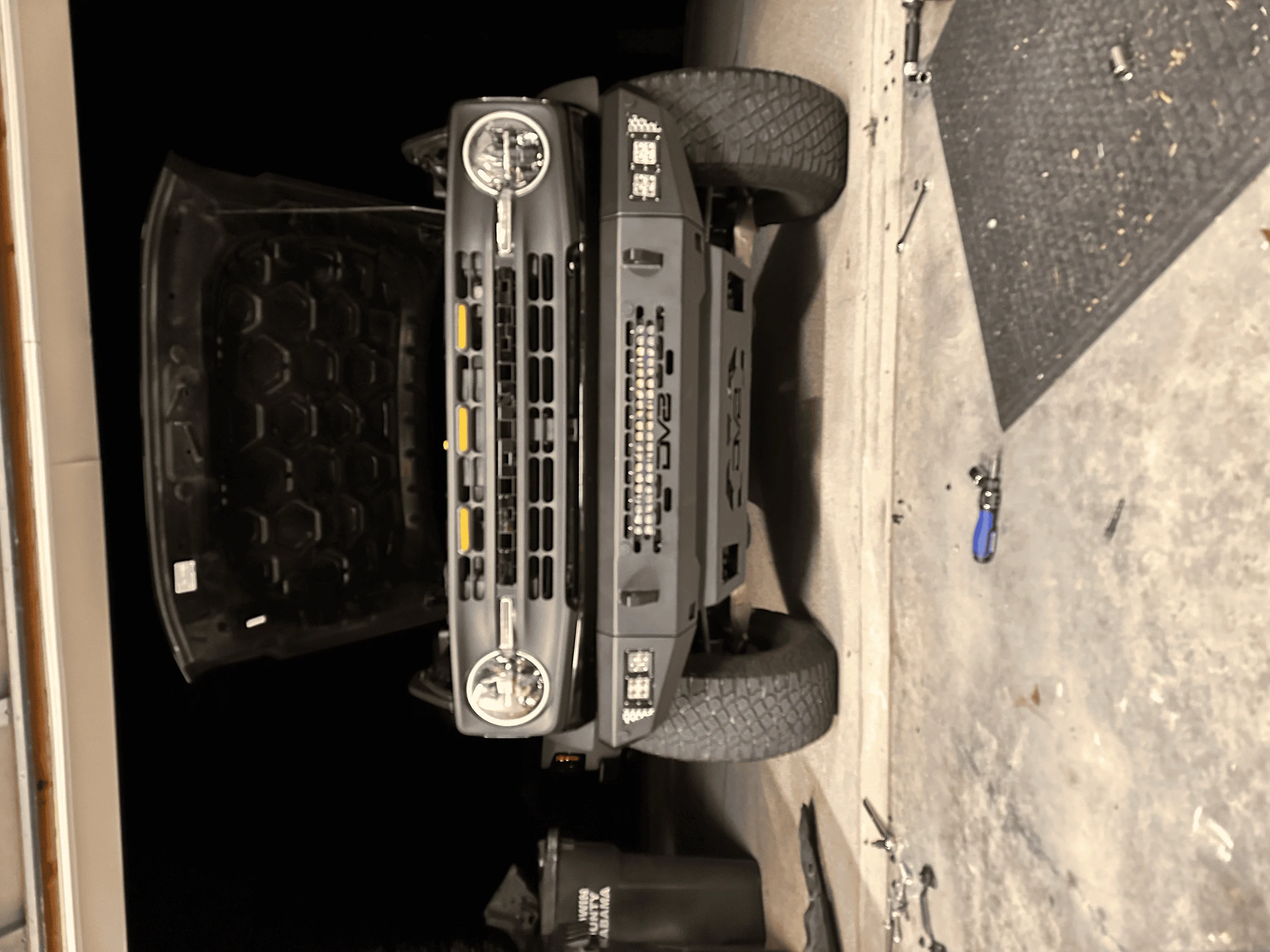 Ford Bronco DV8 OEM style bumper and lights installed* tempImagejAtk6
