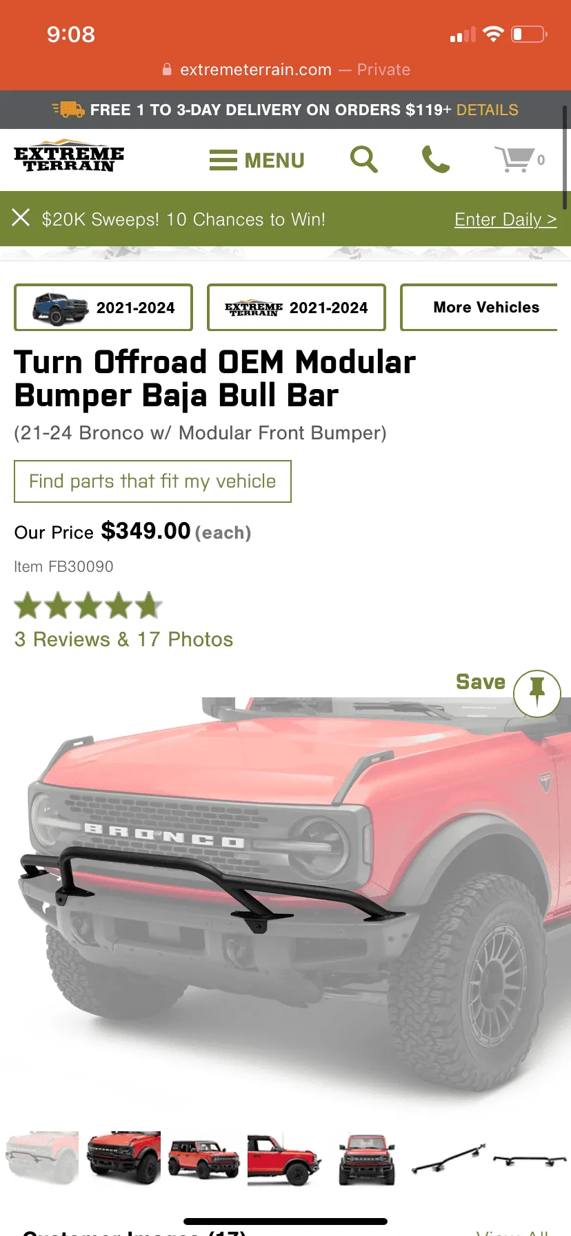 Ford Bronco Turn Off-road Prerunner Bar; camera issues? D845F834-79F2-4235-961E-A6766BDC5FC5
