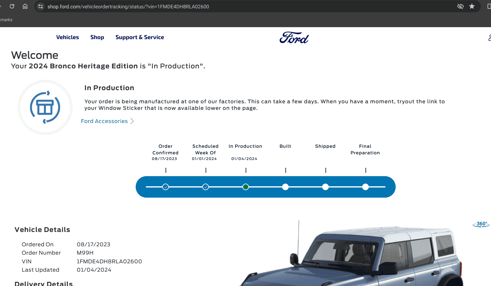 Ford Bronco Production Stuck Check-In - Mod top issue? Screenshot 2024-03-10 1.32.22 PM