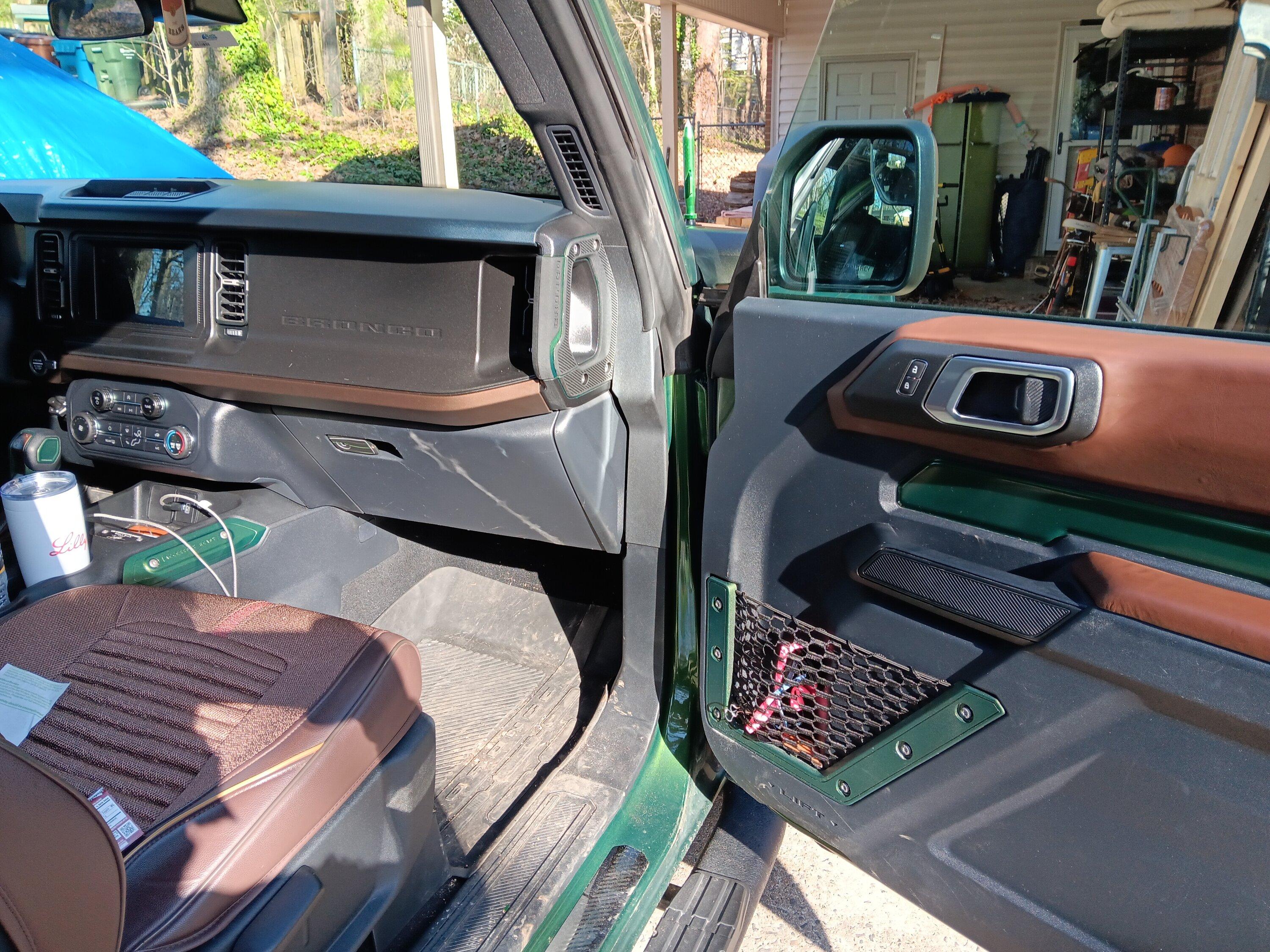 Ford Bronco DIY Leather Door Trim 20240310_170346